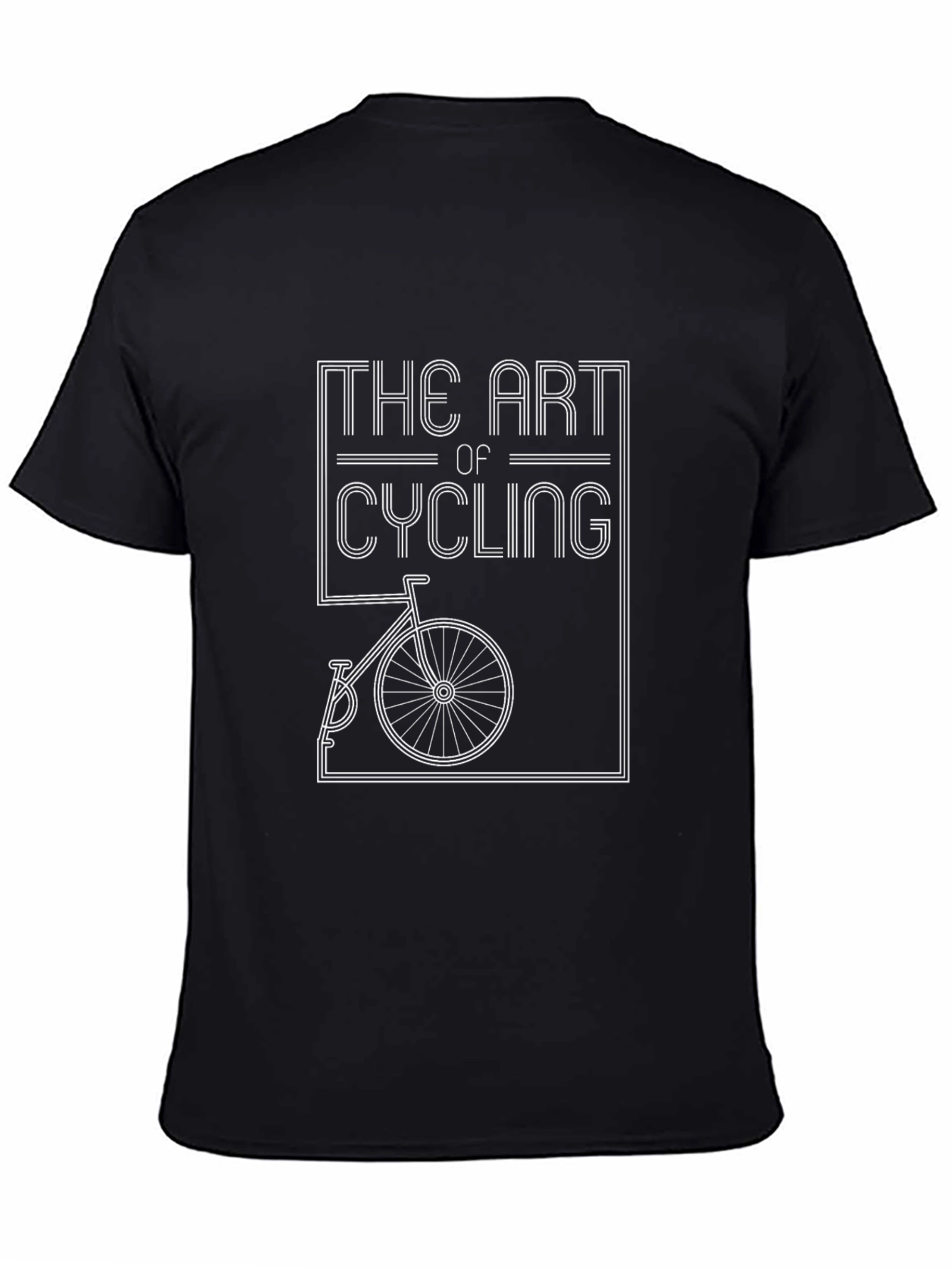 The Art of Cycling Graphic T-Shirt - Black