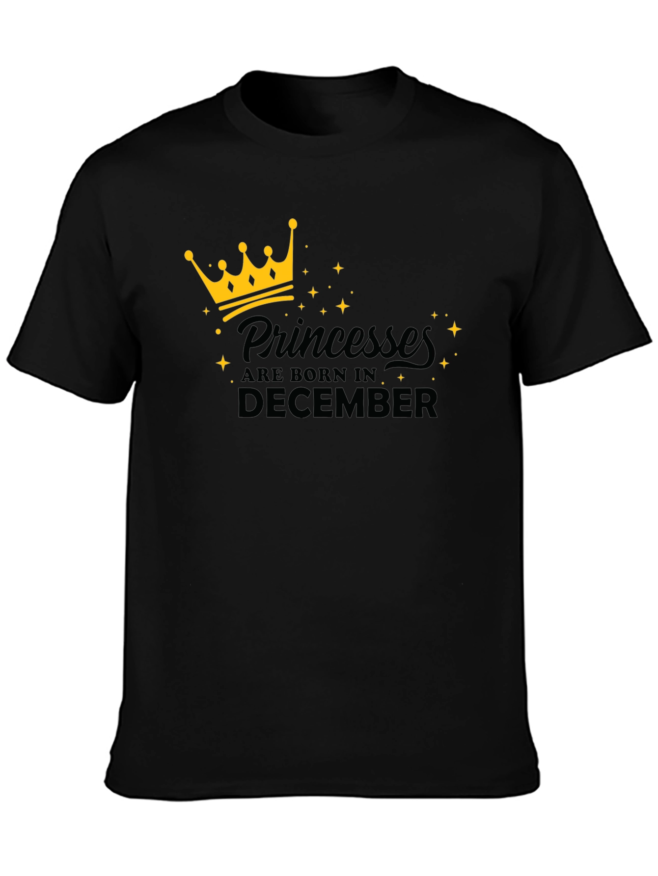 Princesses Are Born In December T-Shirt