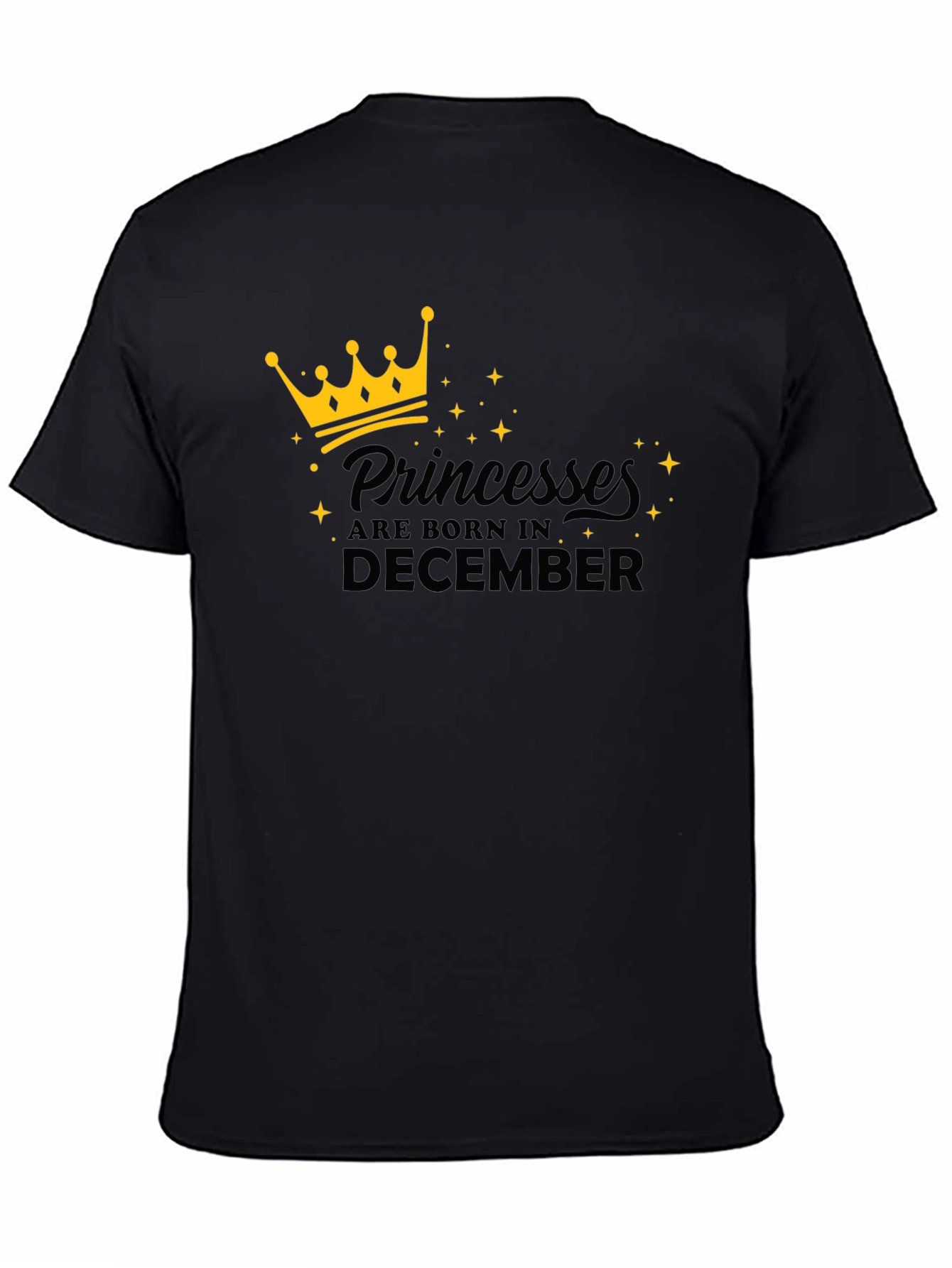Princesses Are Born In December T-Shirt