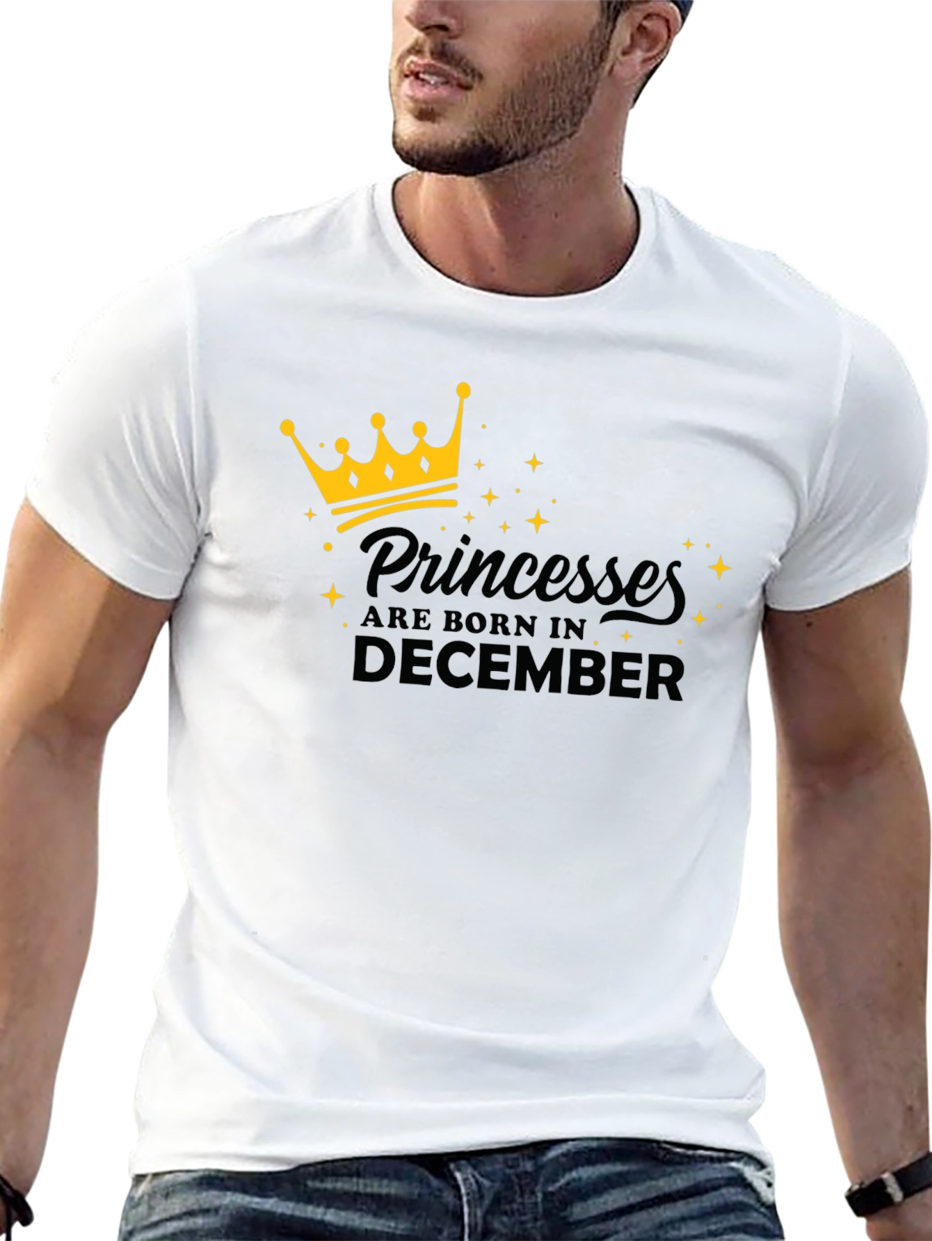 Princesses Are Born In December T-Shirt