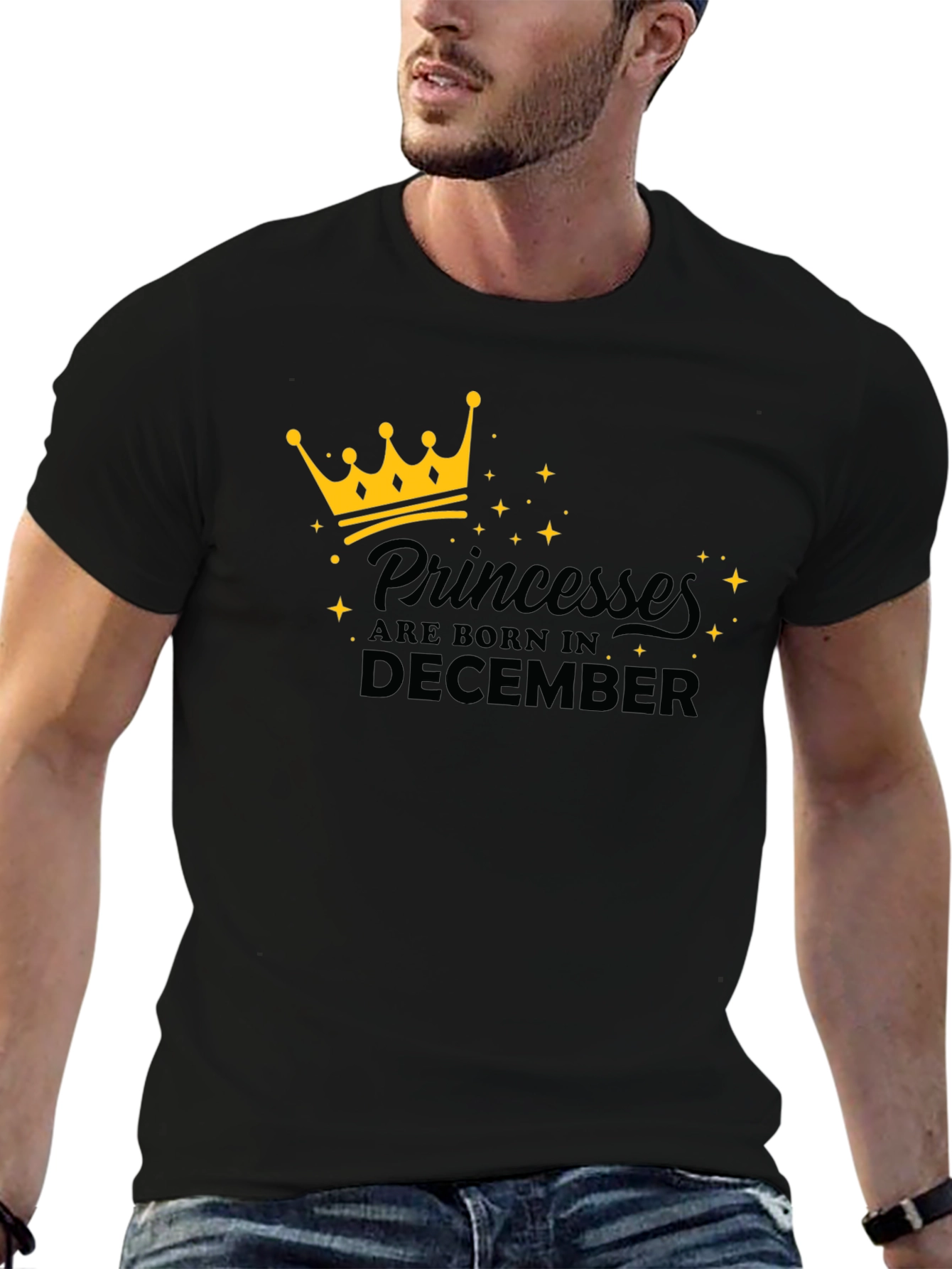 Princesses Are Born In December T-Shirt