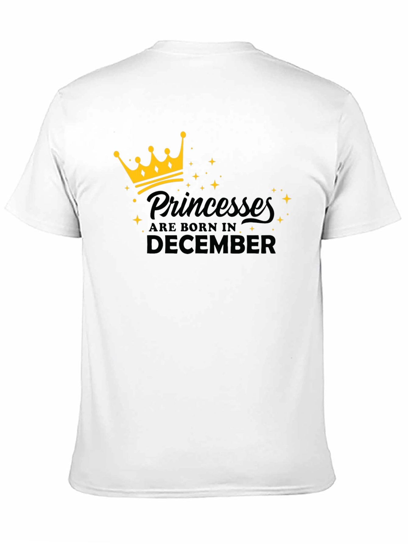 Princesses Are Born In December T-Shirt