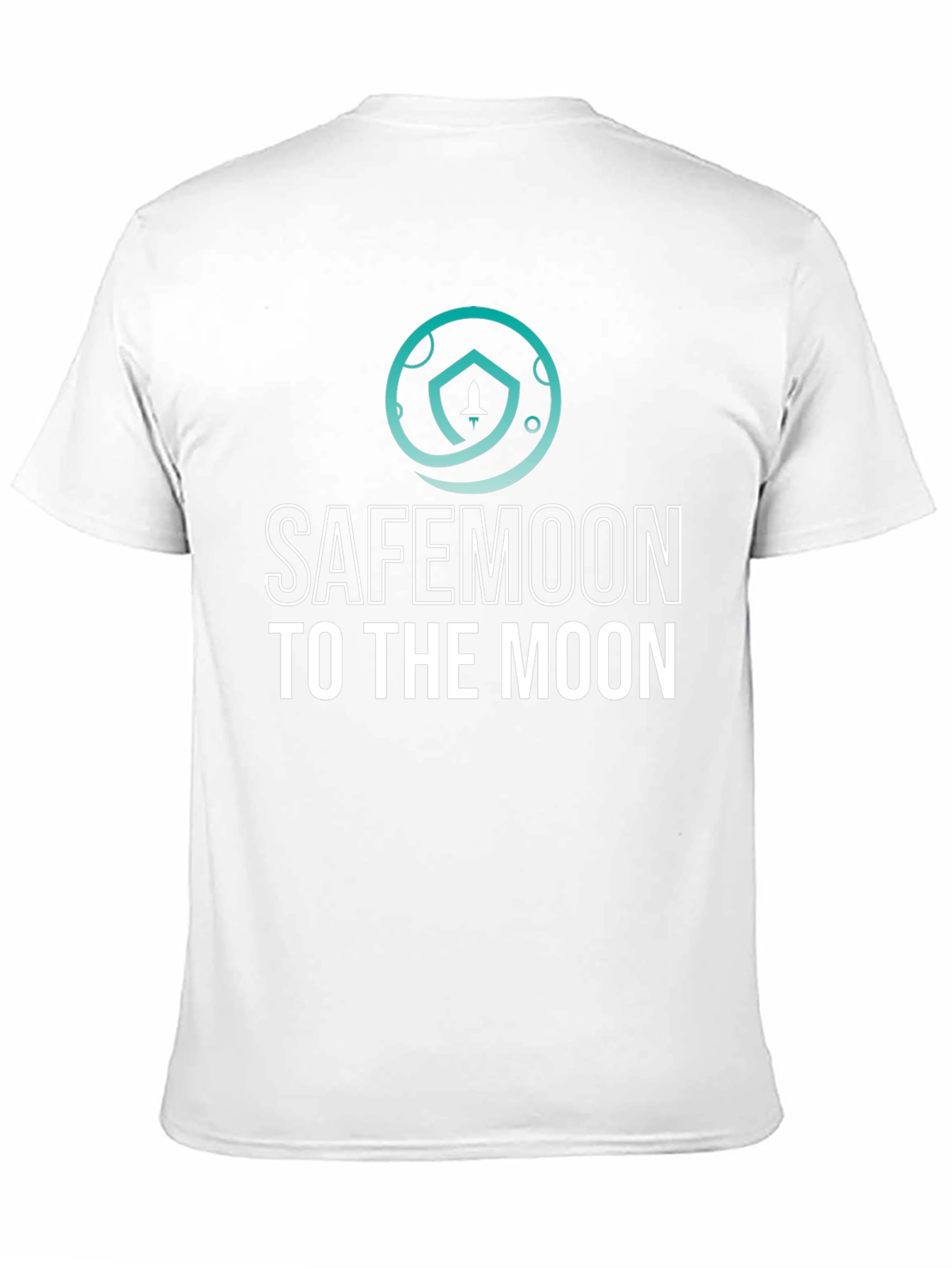 Safemoon To The Moon Black T-Shirt Crypto Rocket