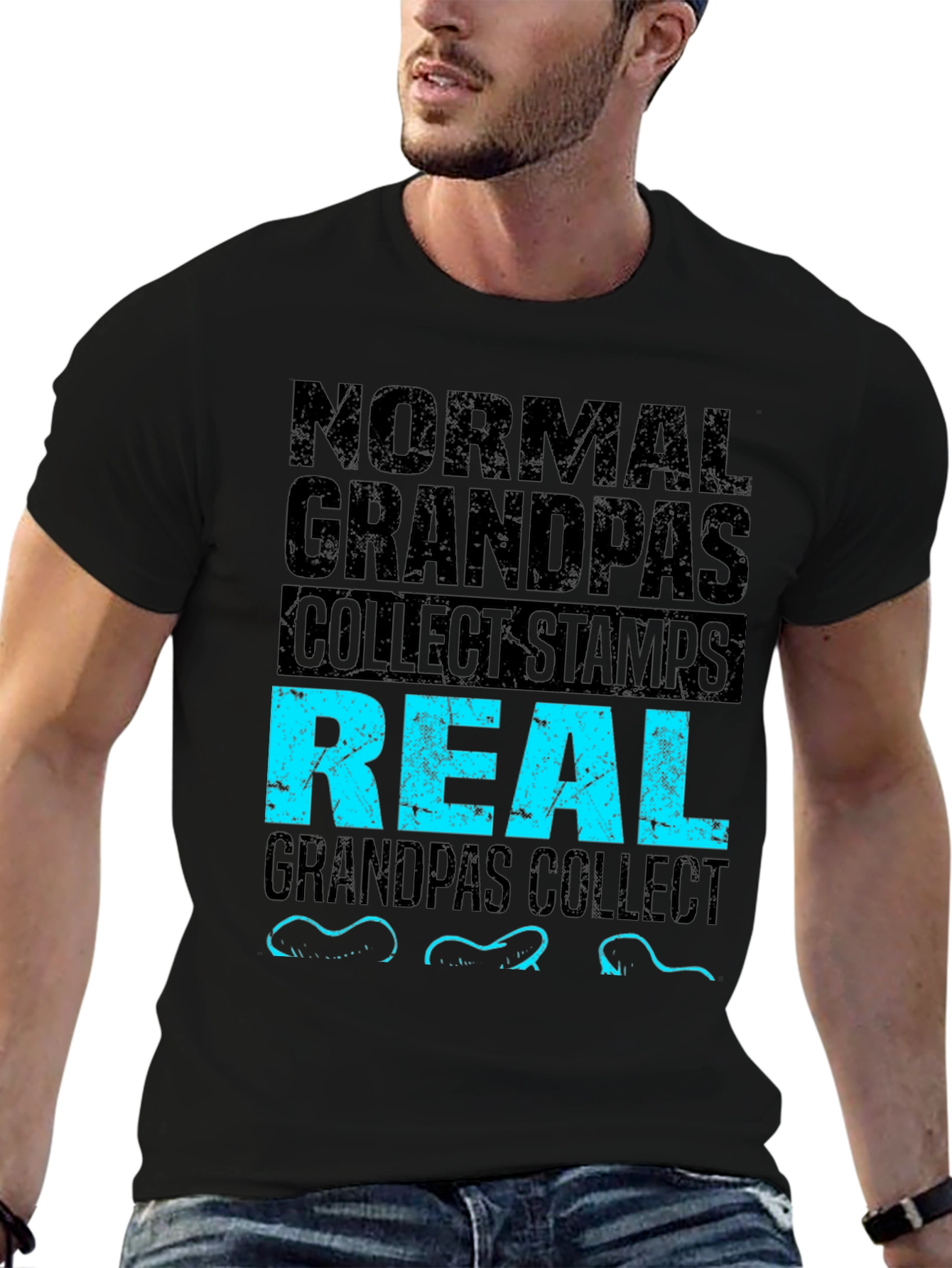 Real Grandpas Collect Worms T-Shirt