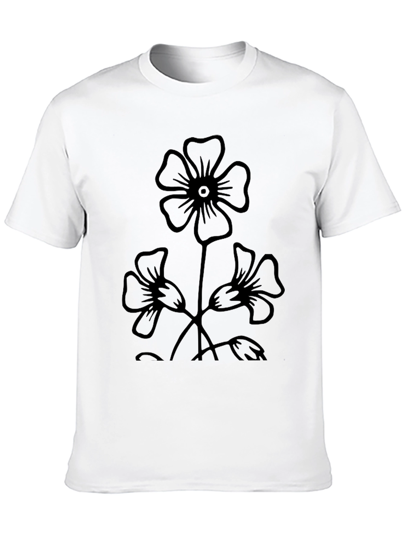 Floral Graphic Print T-Shirt