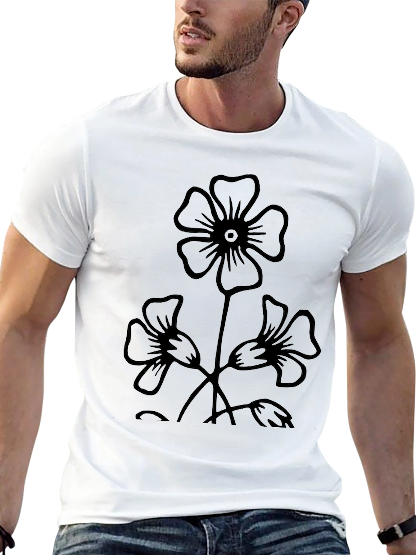 Floral Graphic Print T-Shirt