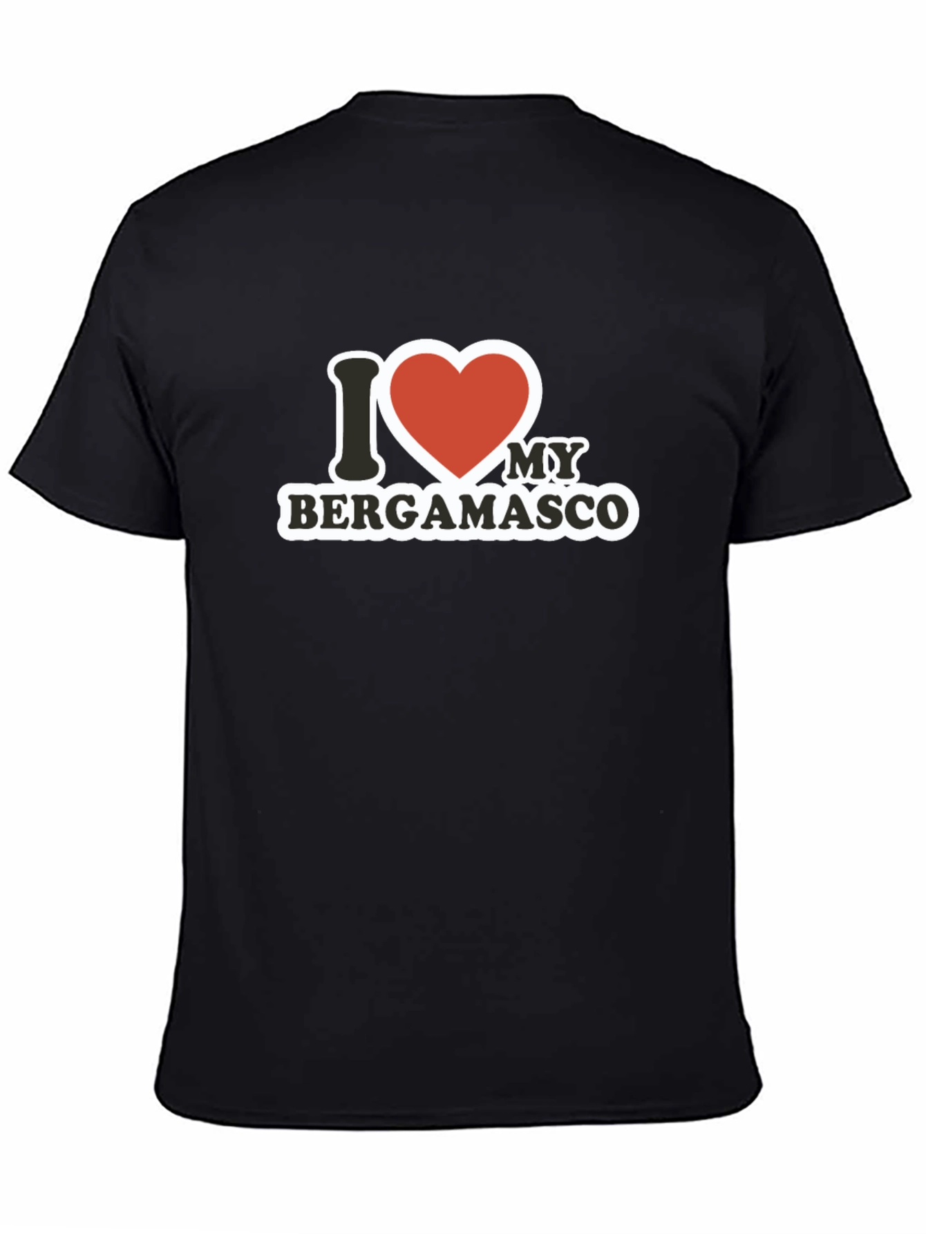 I Heart My Bergamasco Dog T-Shirt