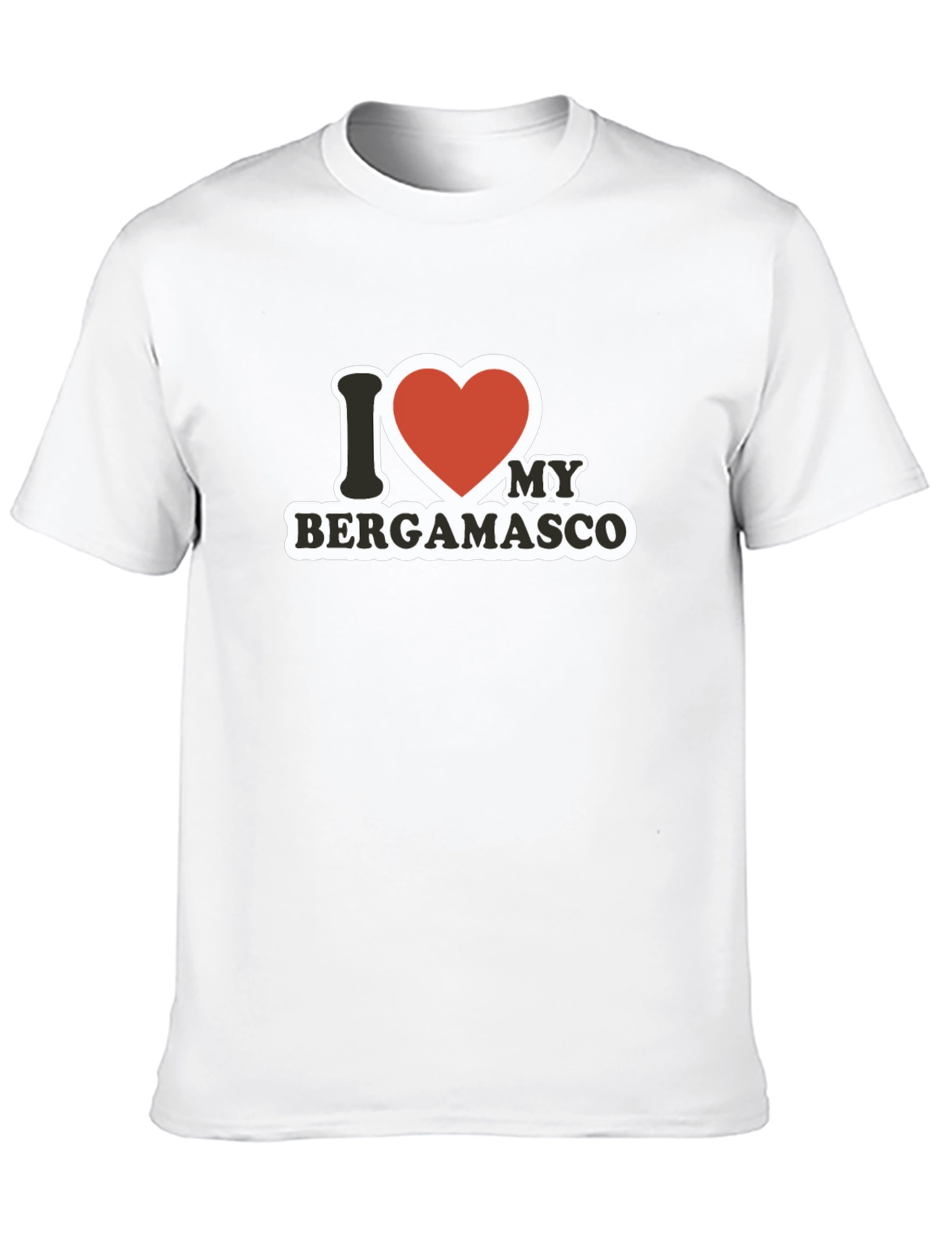 I Heart My Bergamasco Dog T-Shirt