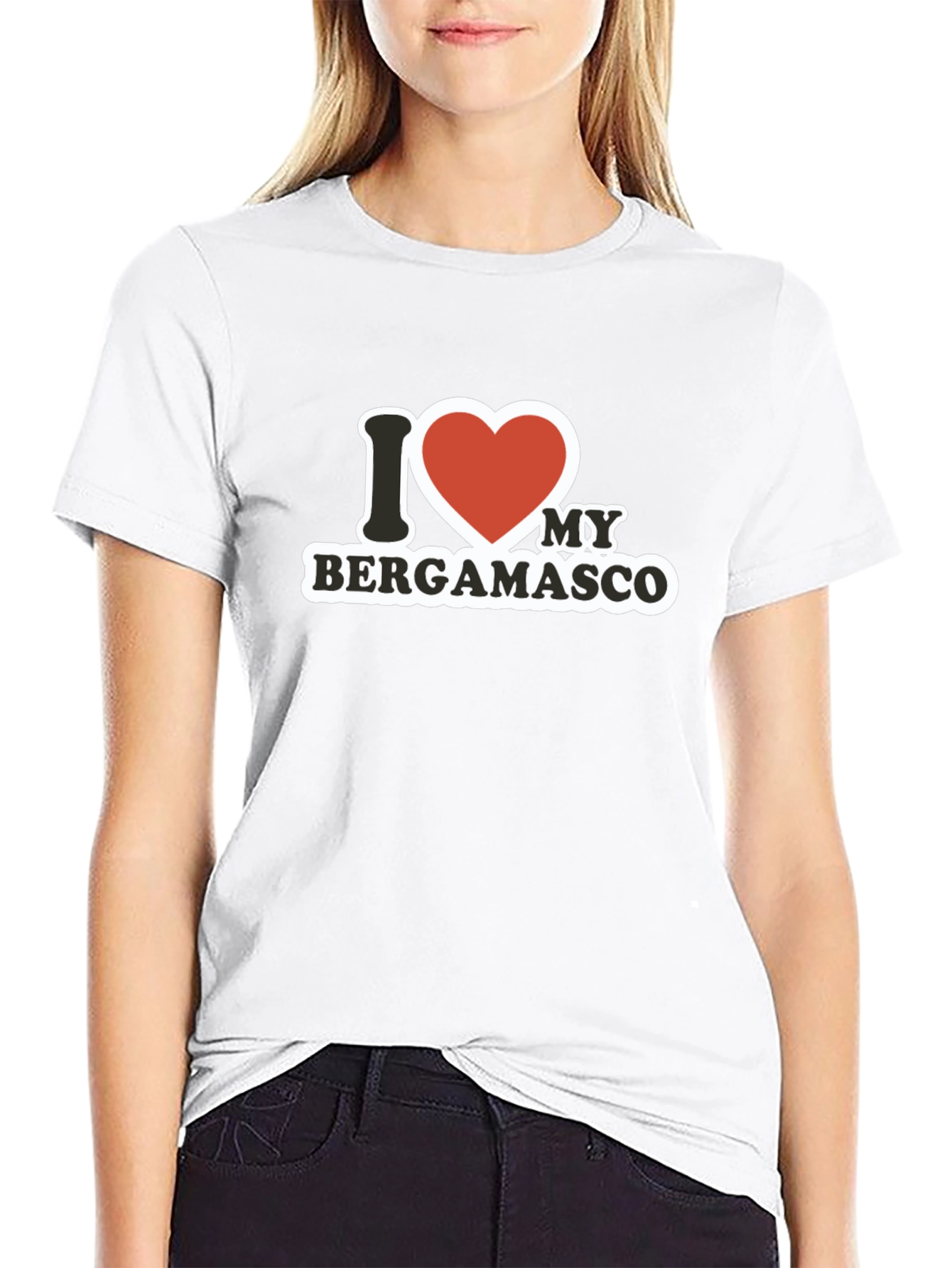 I Heart My Bergamasco Dog T-Shirt
