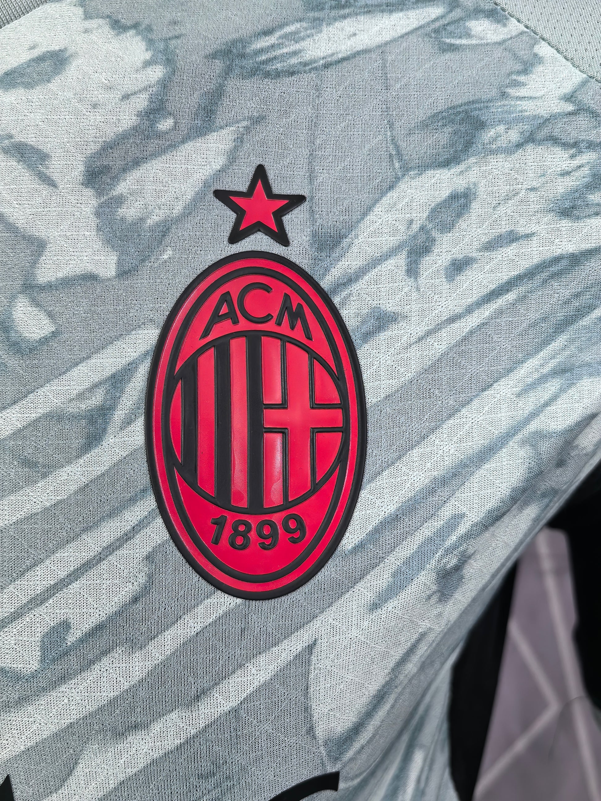 AC Milan 25-26 Light-Blue Player Version Soccer Jersey