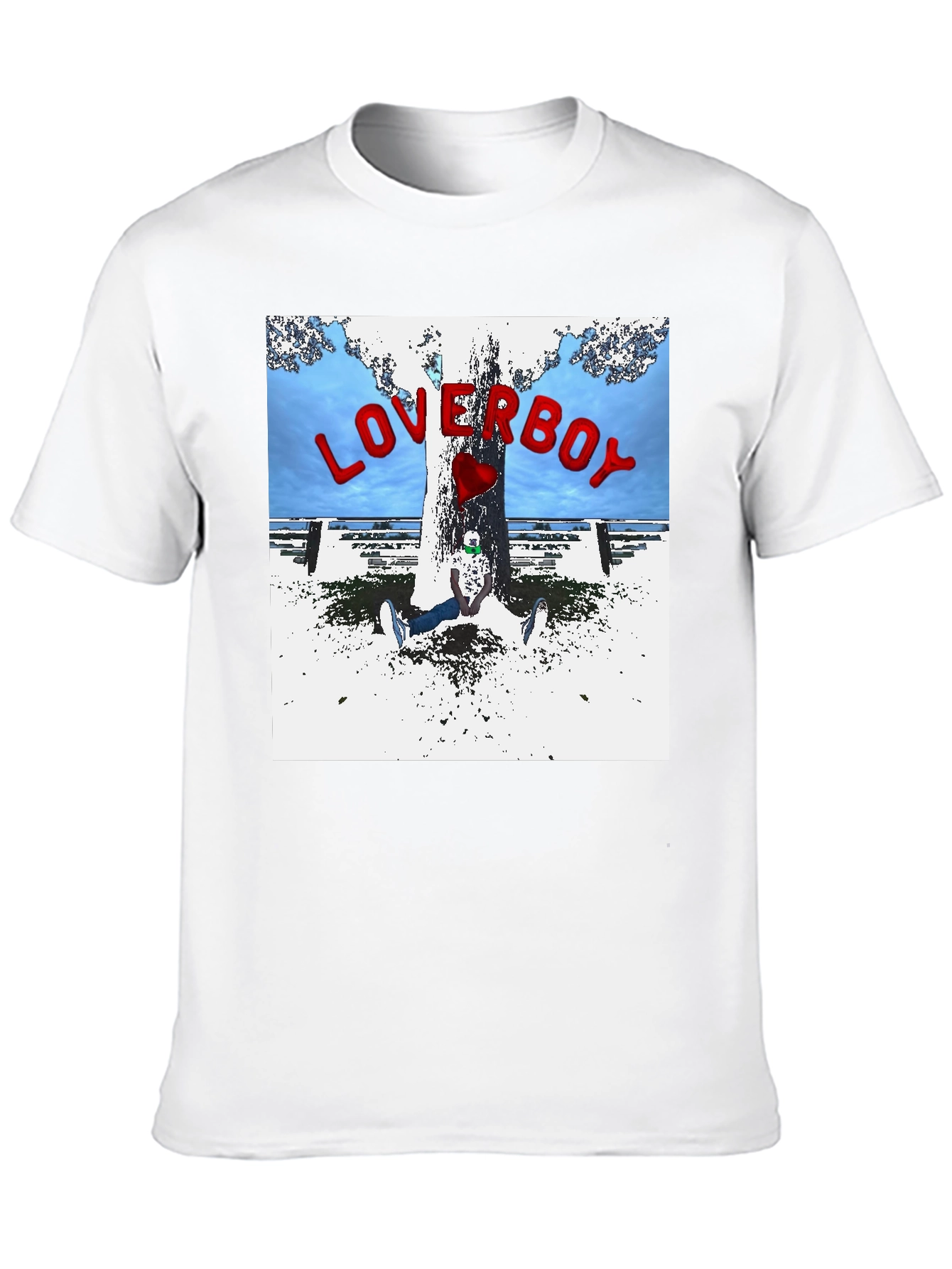 Loverboy Graphic Print Black T-Shirt