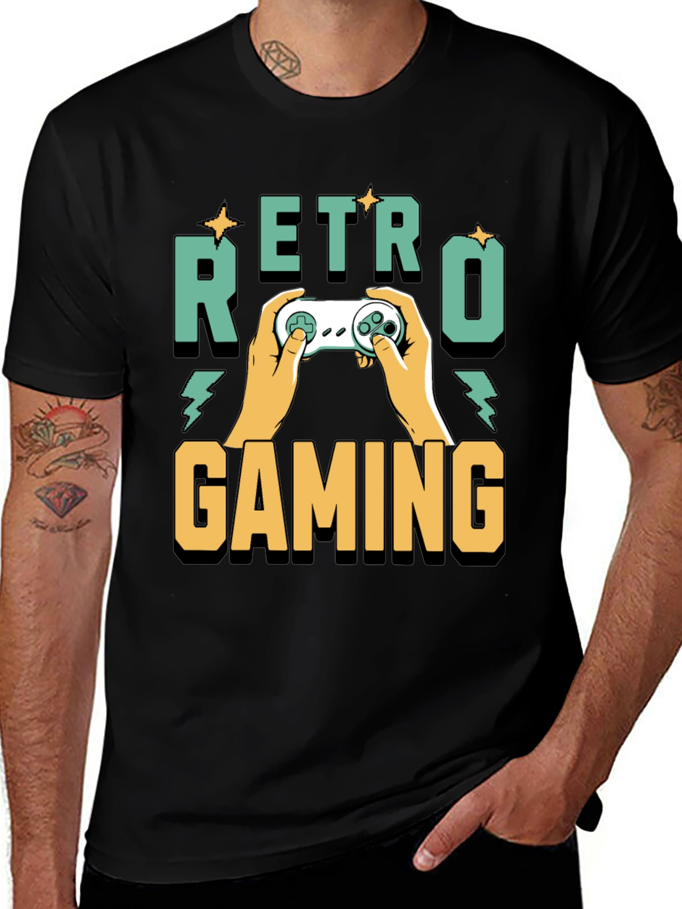 Retro Gaming T-Shirt - Gamer Graphic Tee