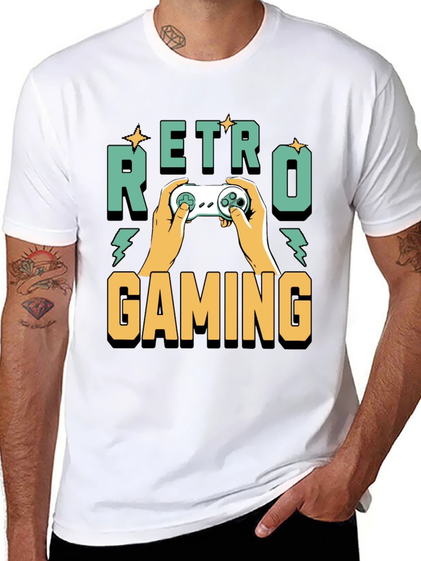 Retro Gaming T-Shirt - Gamer Graphic Tee