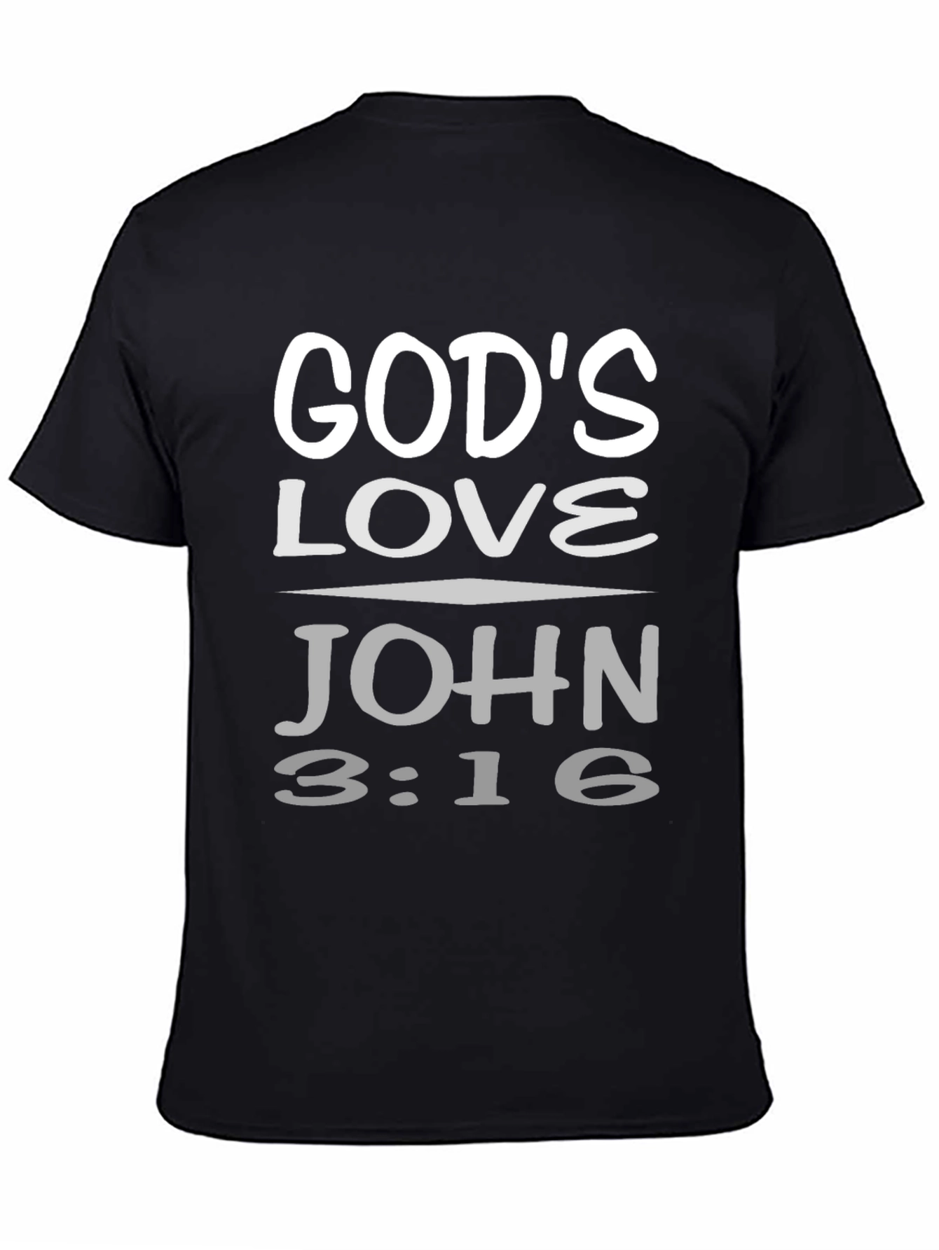 Gods Love John 3:16 Graphic T-Shirt
