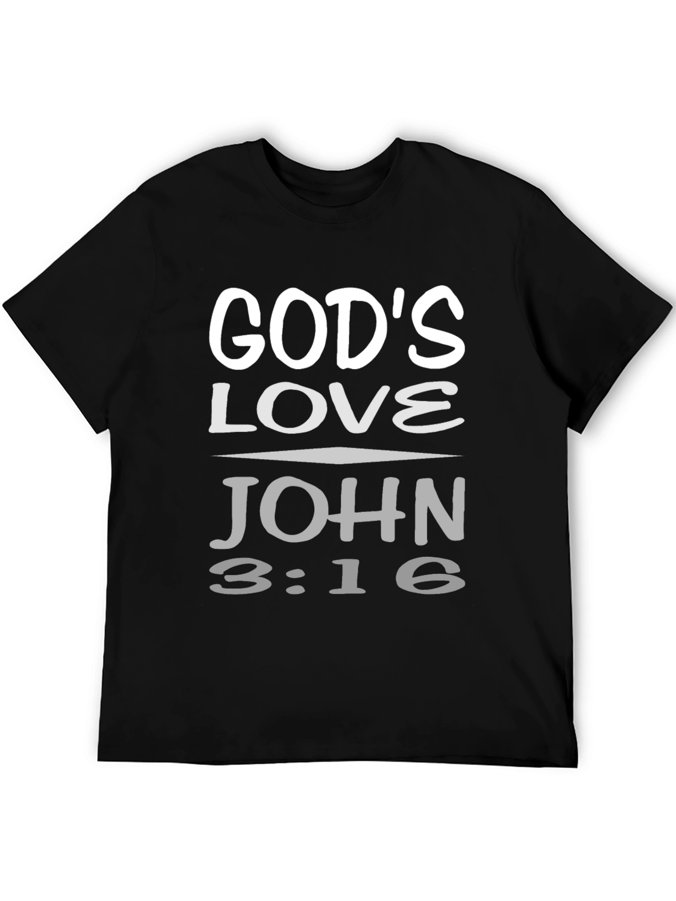 Gods Love John 3:16 Graphic T-Shirt