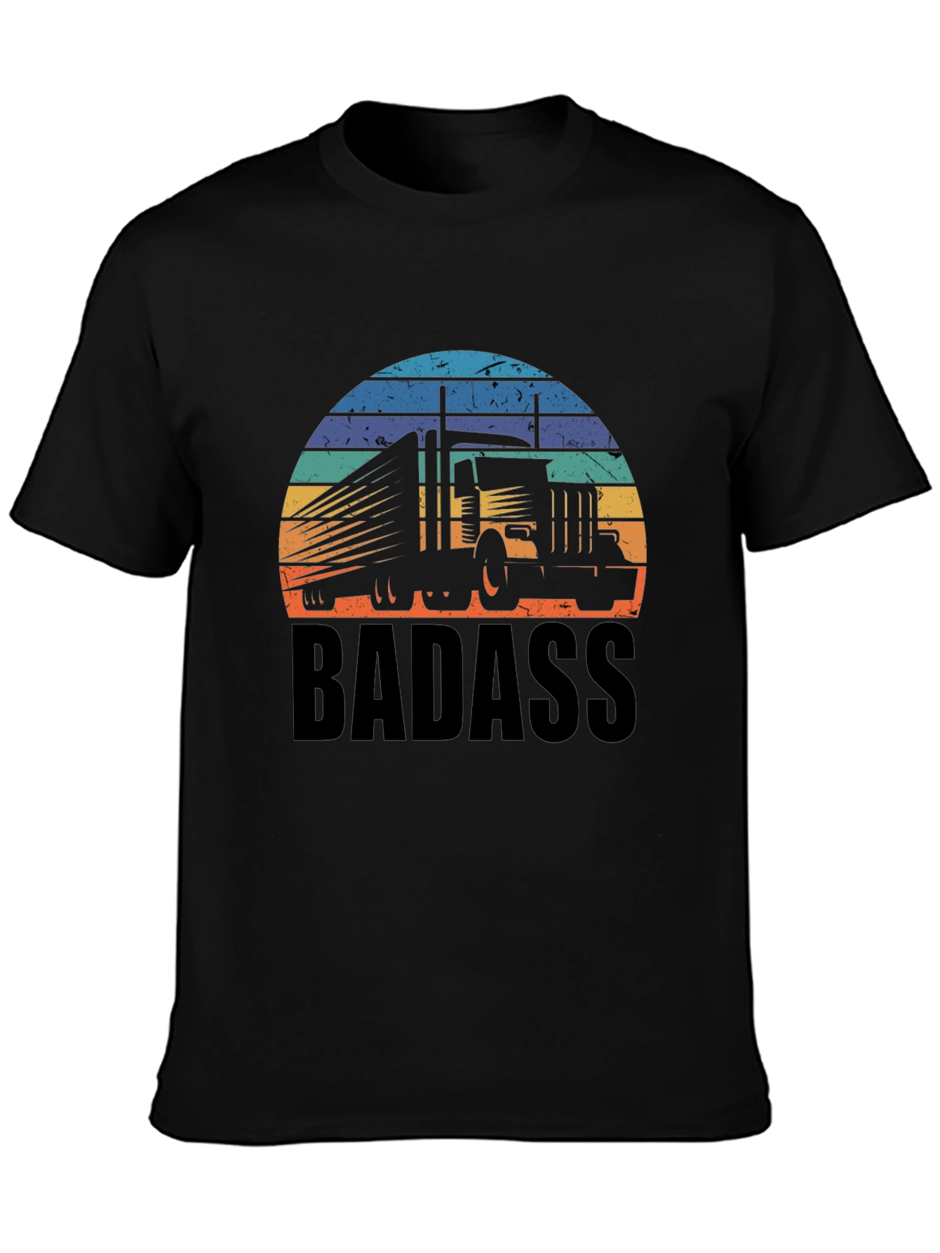 Trucker Badass T-Shirt: Bold Graphic Tee