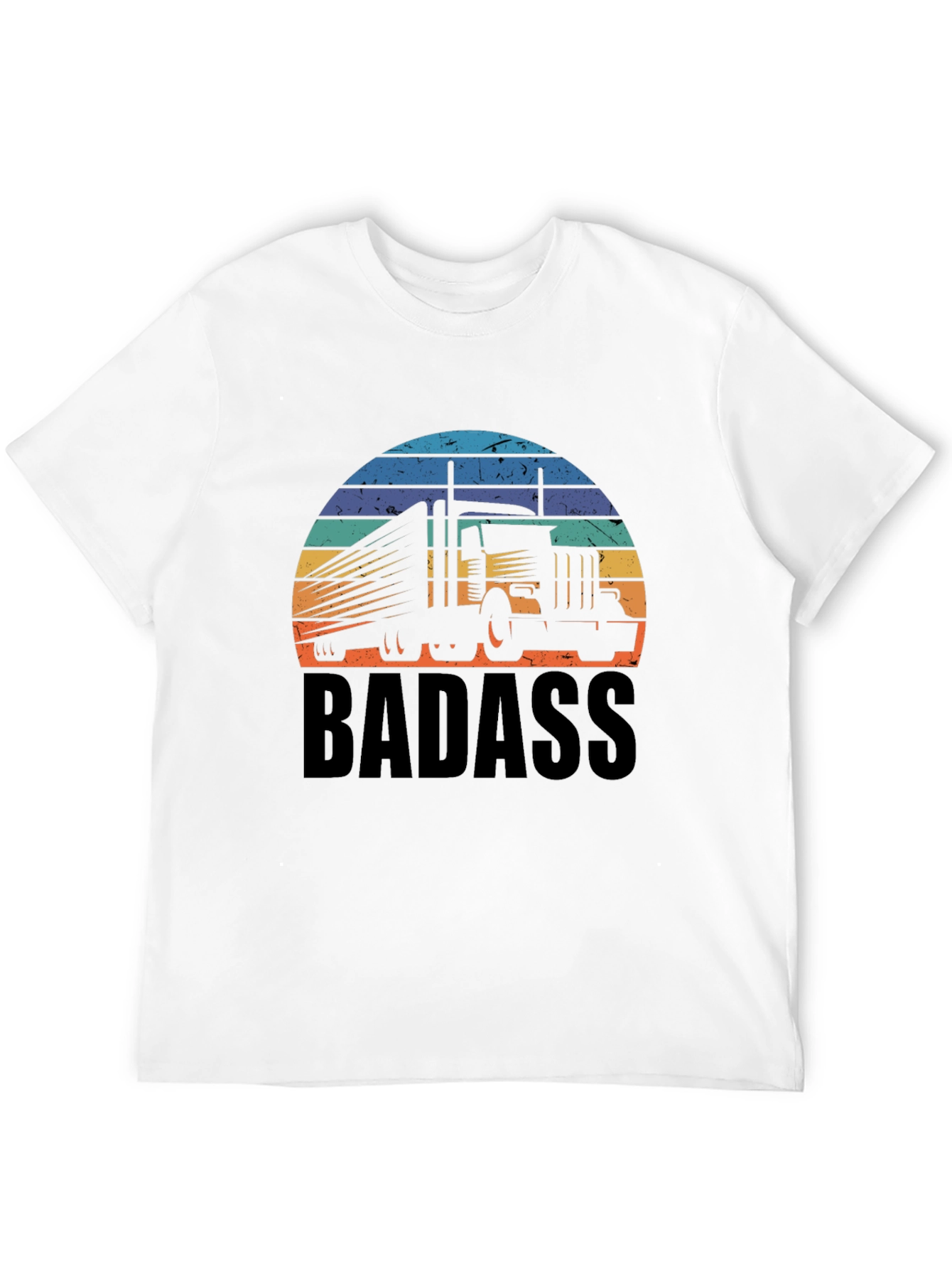 Trucker Badass T-Shirt: Bold Graphic Tee