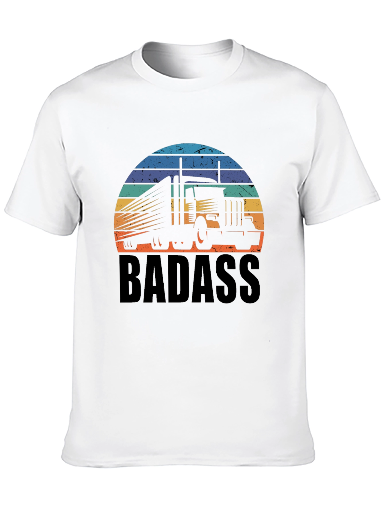 Trucker Badass T-Shirt: Bold Graphic Tee