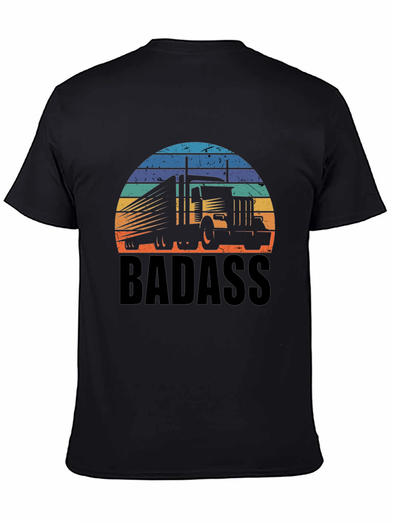 Trucker Badass T-Shirt: Bold Graphic Tee
