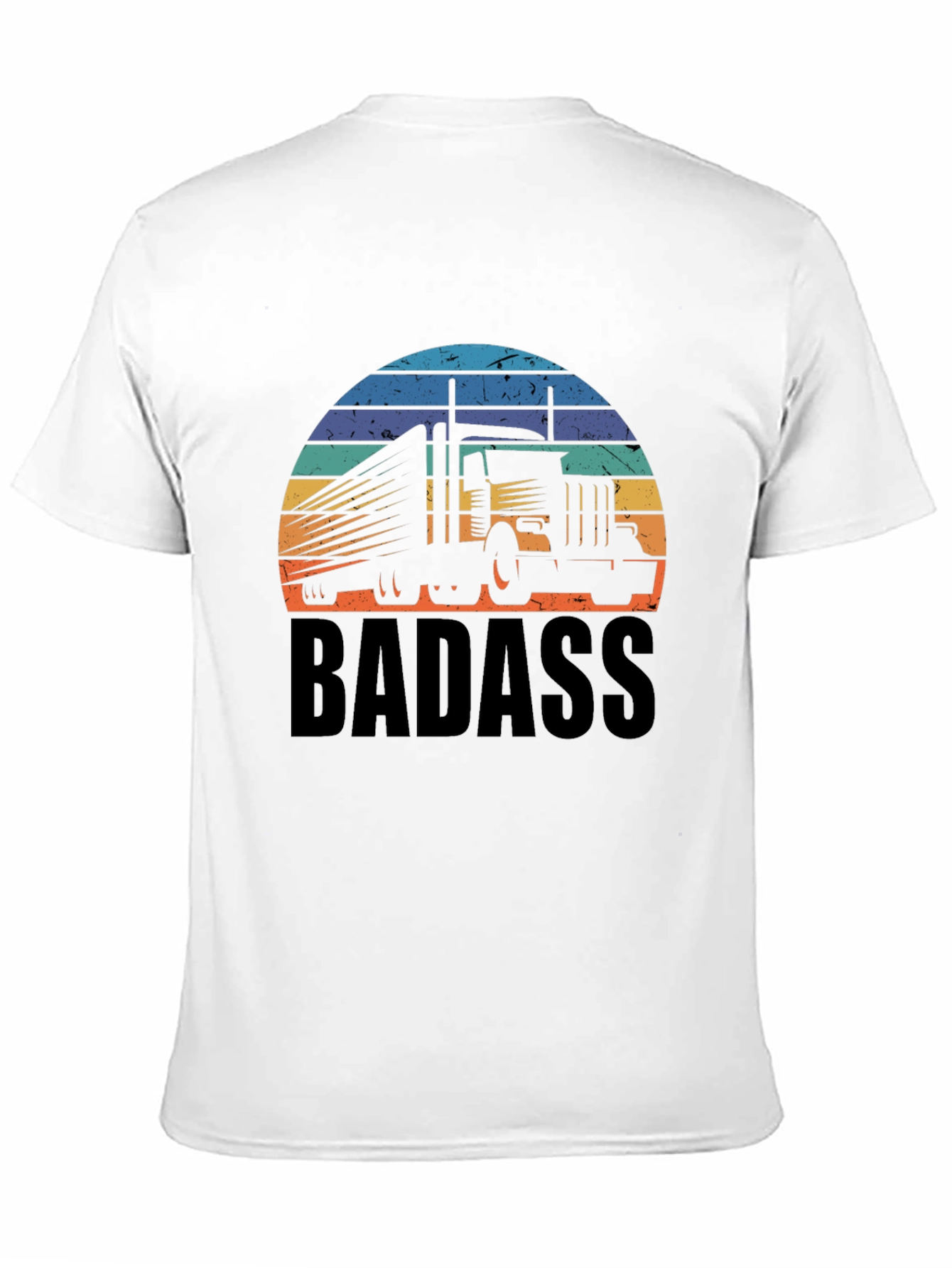 Trucker Badass T-Shirt: Bold Graphic Tee