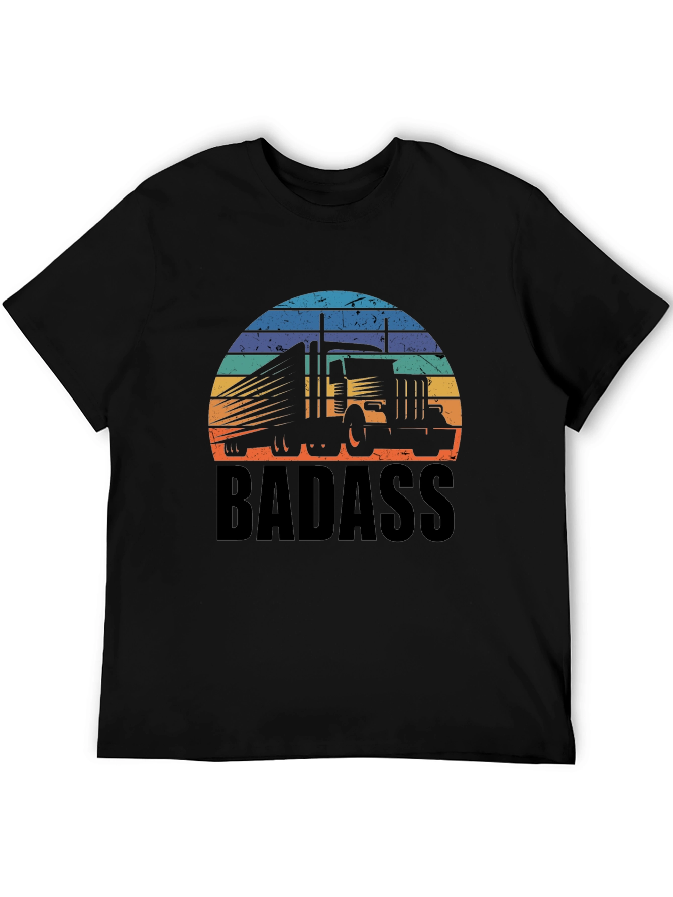 Trucker Badass T-Shirt: Bold Graphic Tee