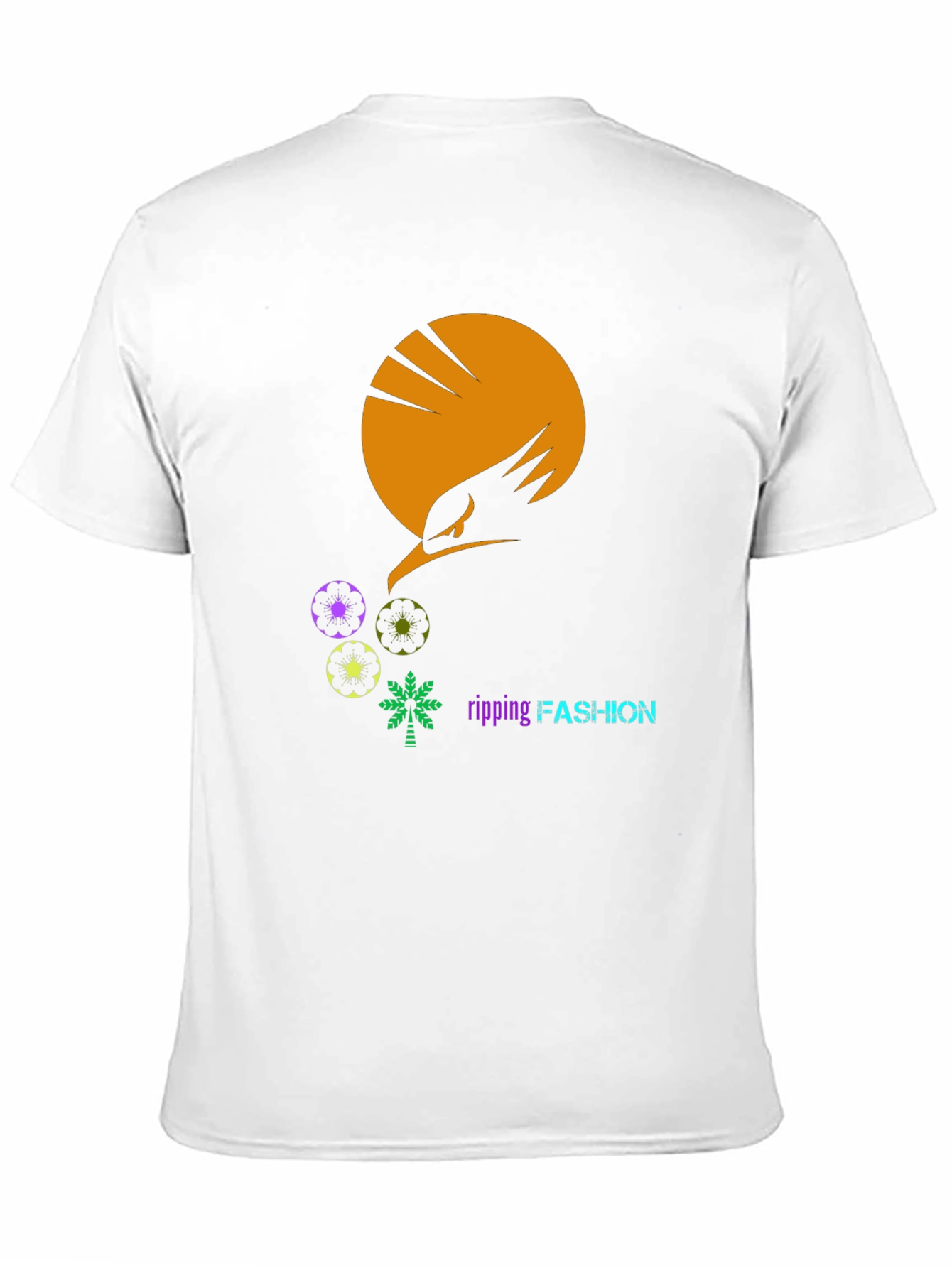 Stylish Graphic Print T-Shirt - Ripping Fashion