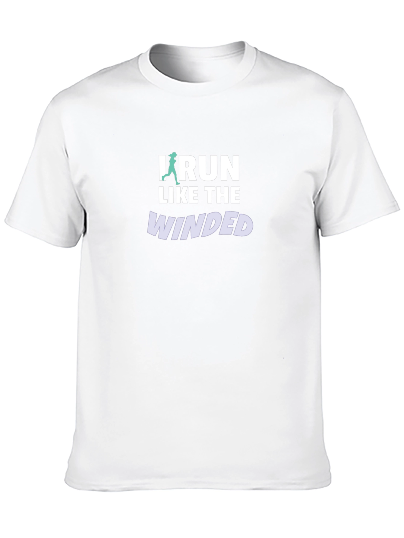 I Run Like the Winded Graphic Tee - Black