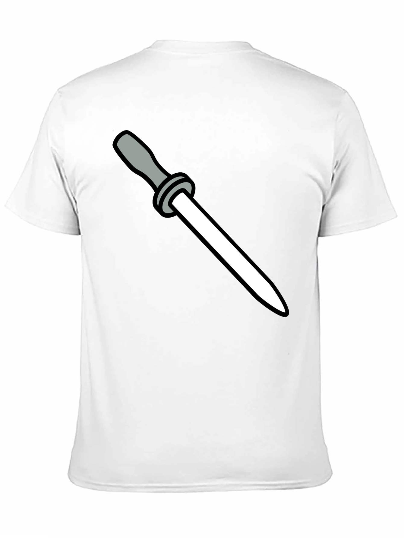 Knife Sharpening Steel Graphic T-Shirt