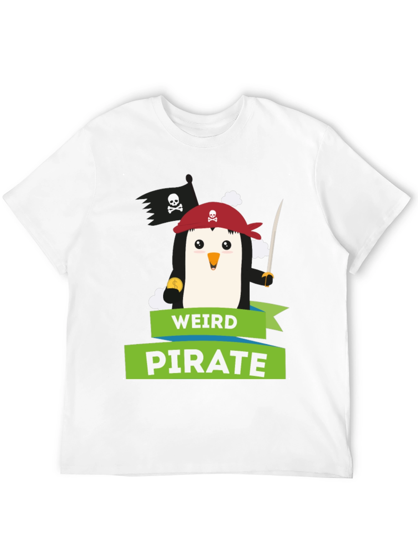 Weird Pirate Penguin T-Shirt