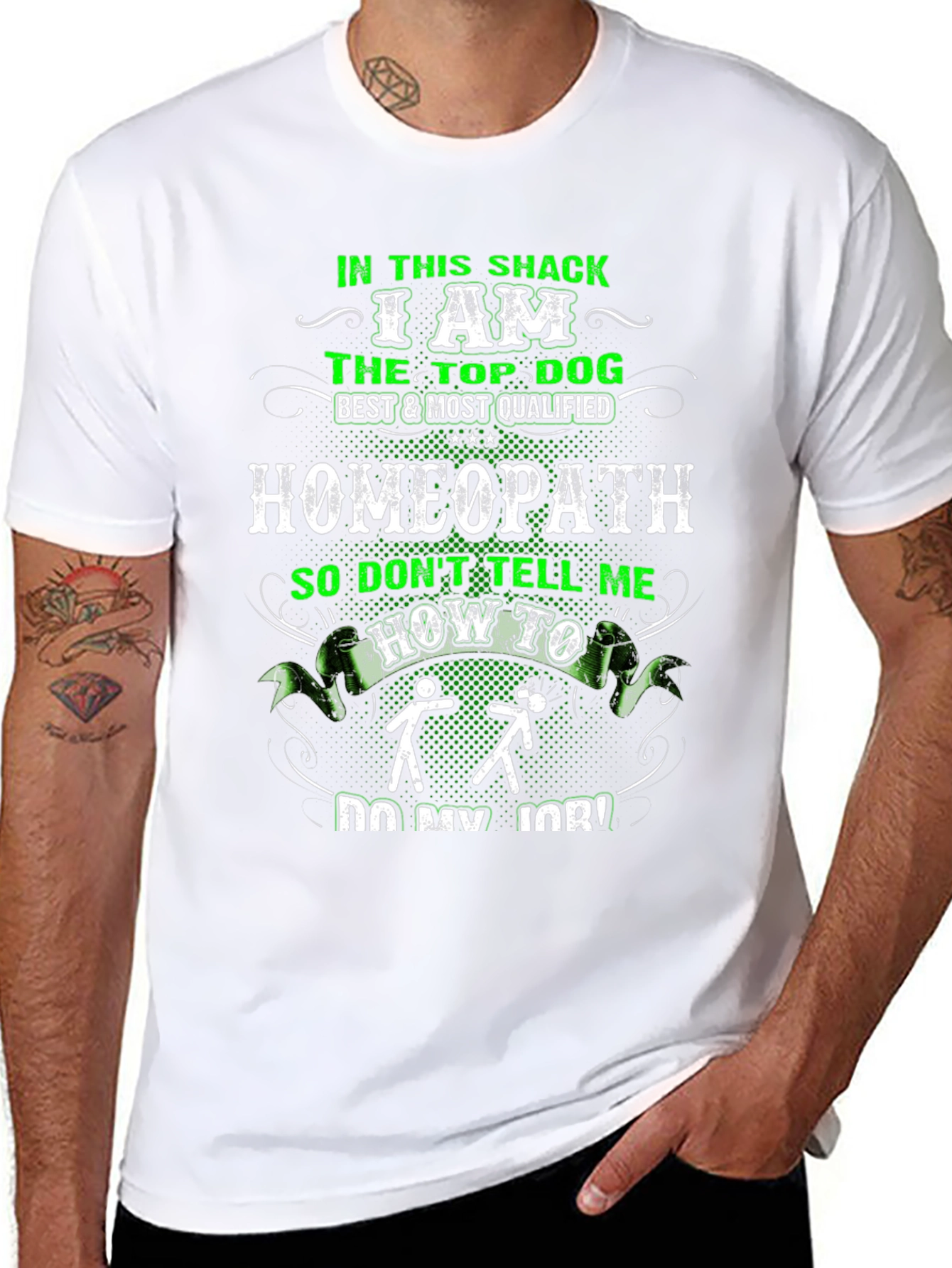 Top Dog Homeopath Graphic Tee