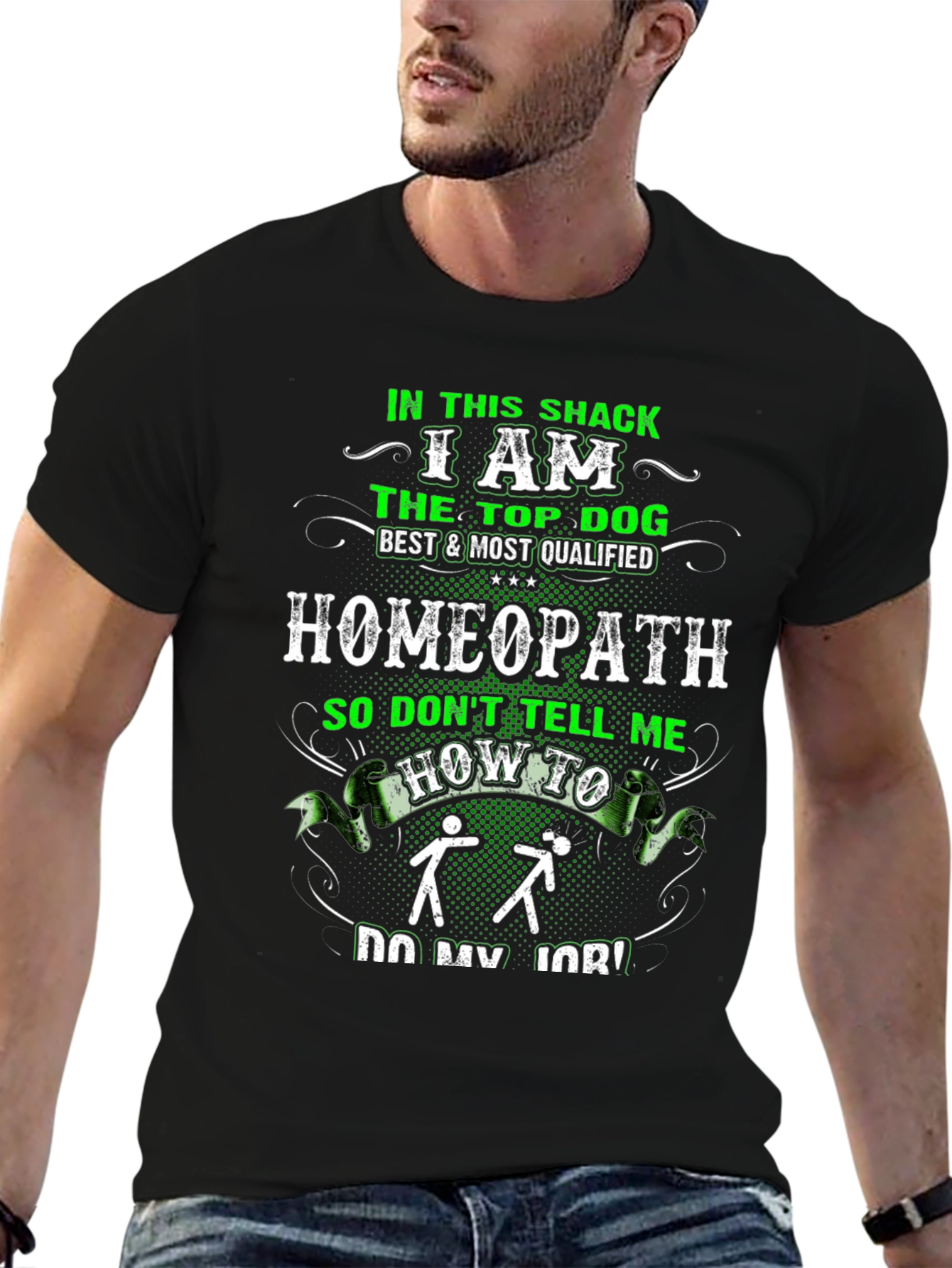 Top Dog Homeopath Graphic Tee