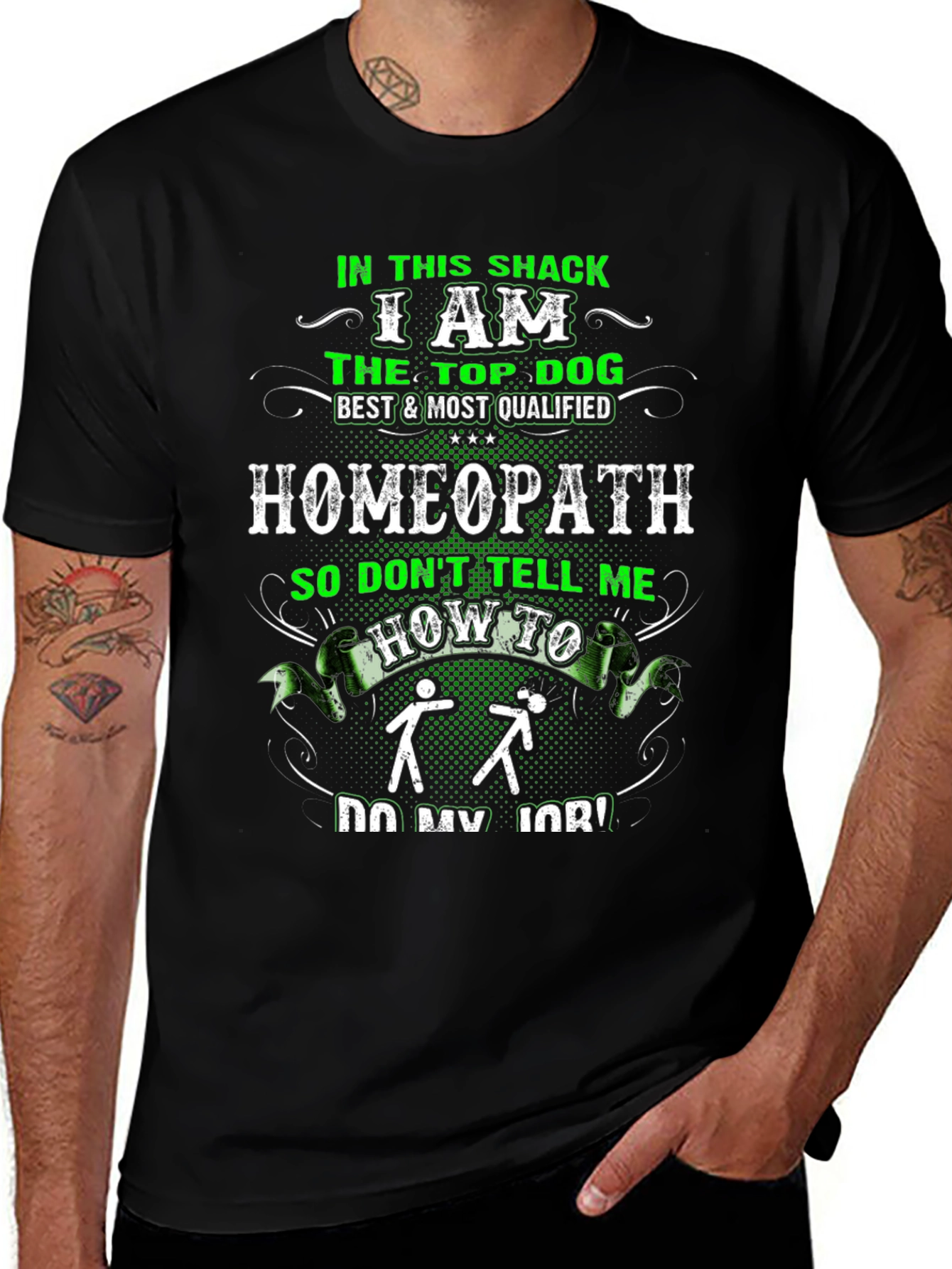 Top Dog Homeopath Graphic Tee