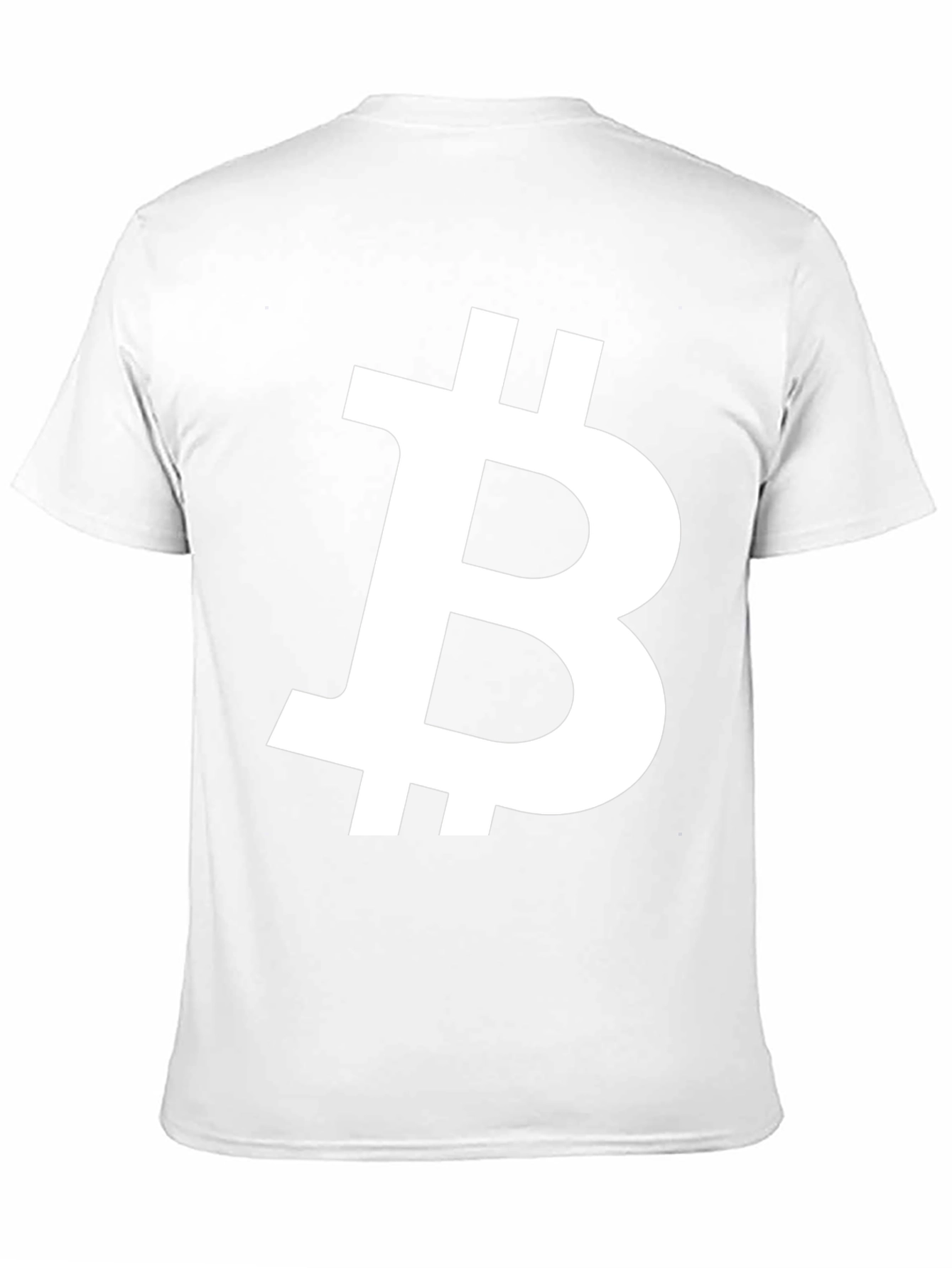Bitcoin Symbol Black T-Shirt