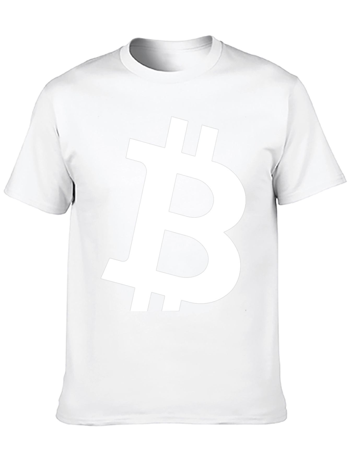 Bitcoin Symbol Black T-Shirt
