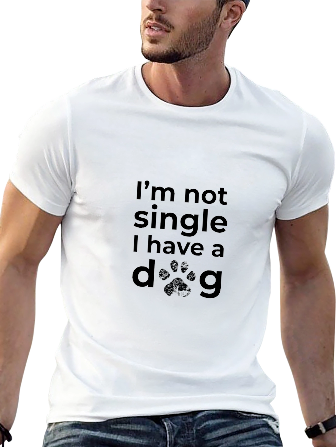 Im Not Single I Have a Dog Tee