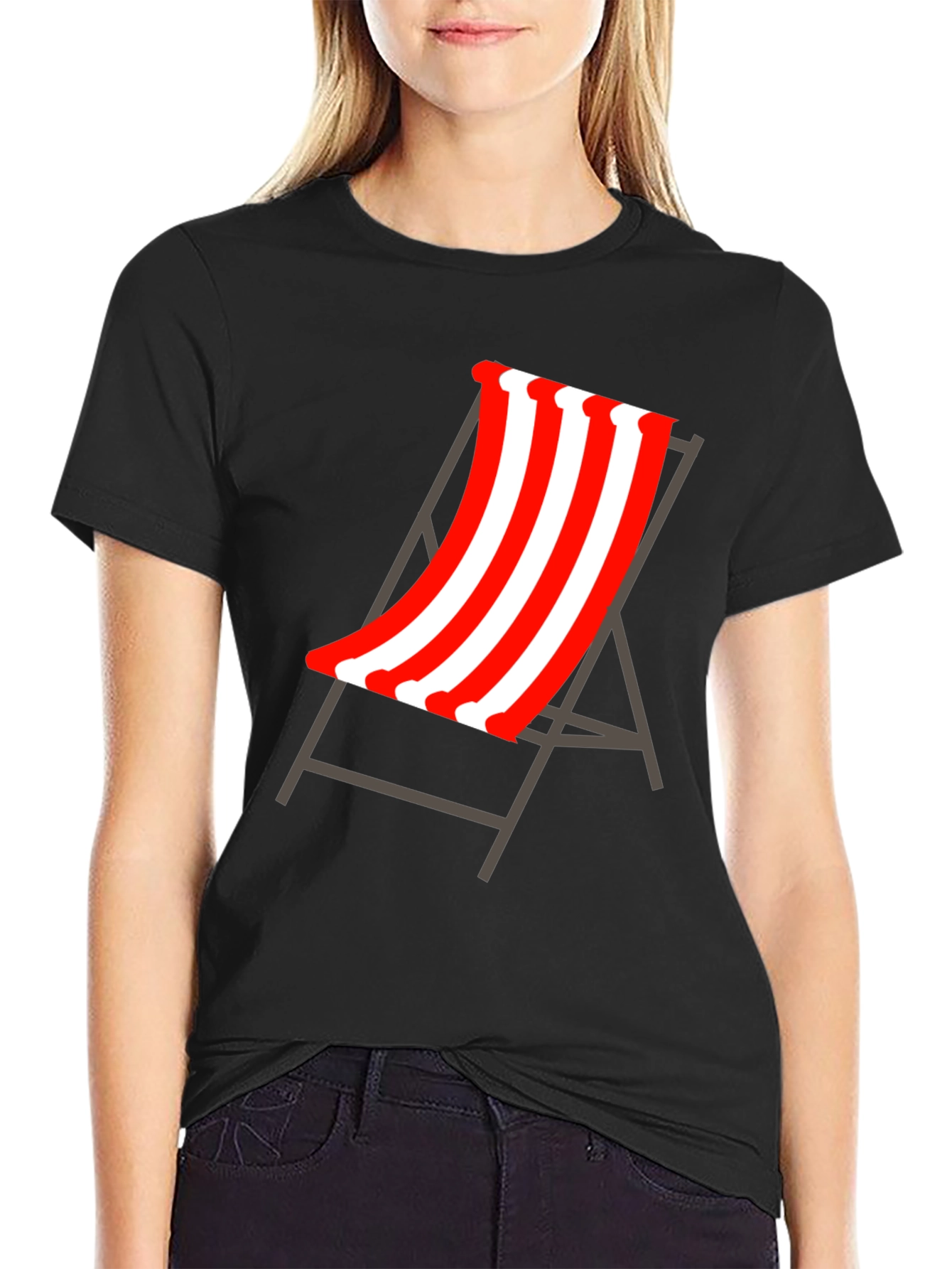 Beach Chair Graphic Tee - Summer Ready!
