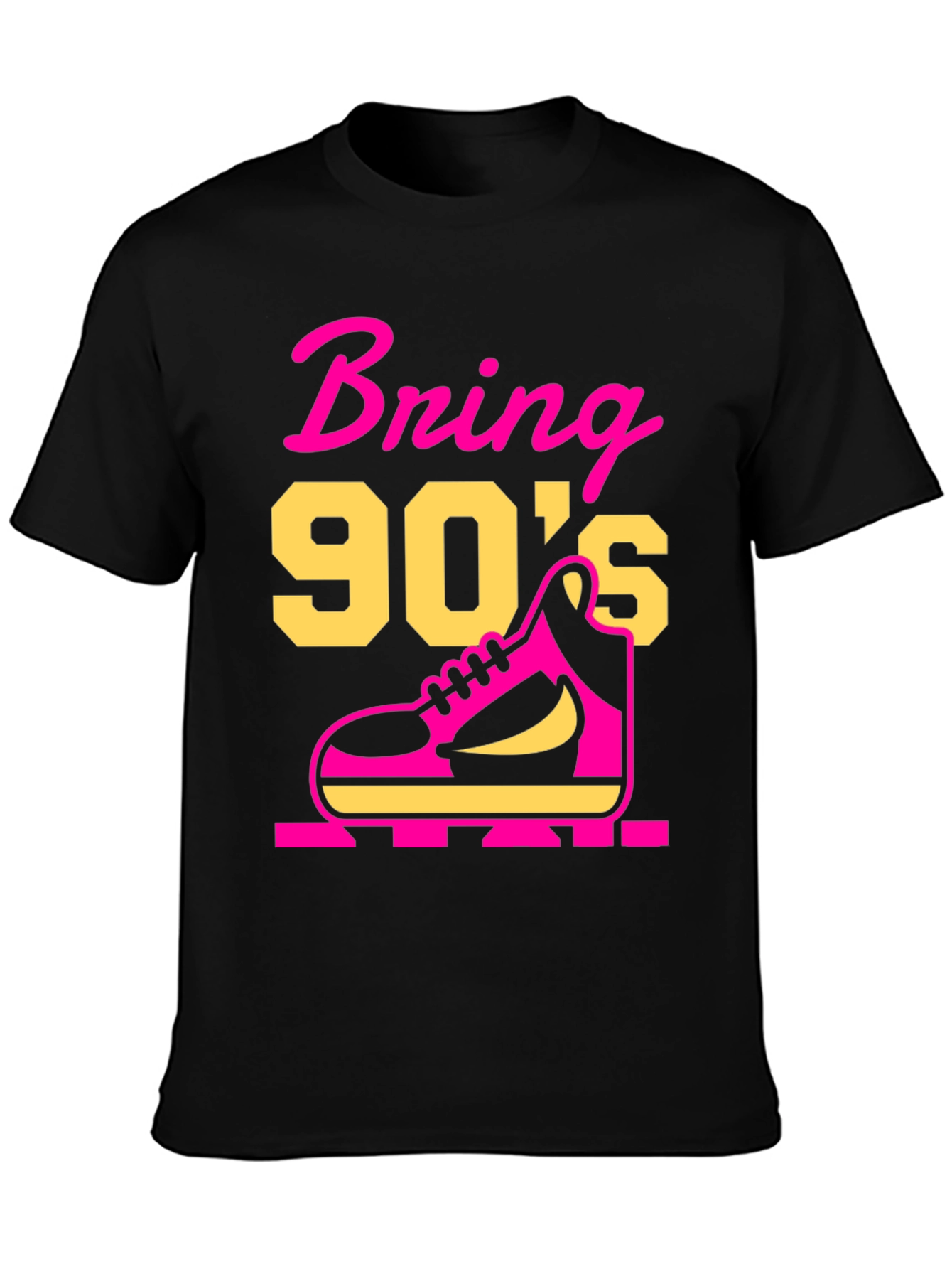 Bring 90s Black Graphic T-Shirt