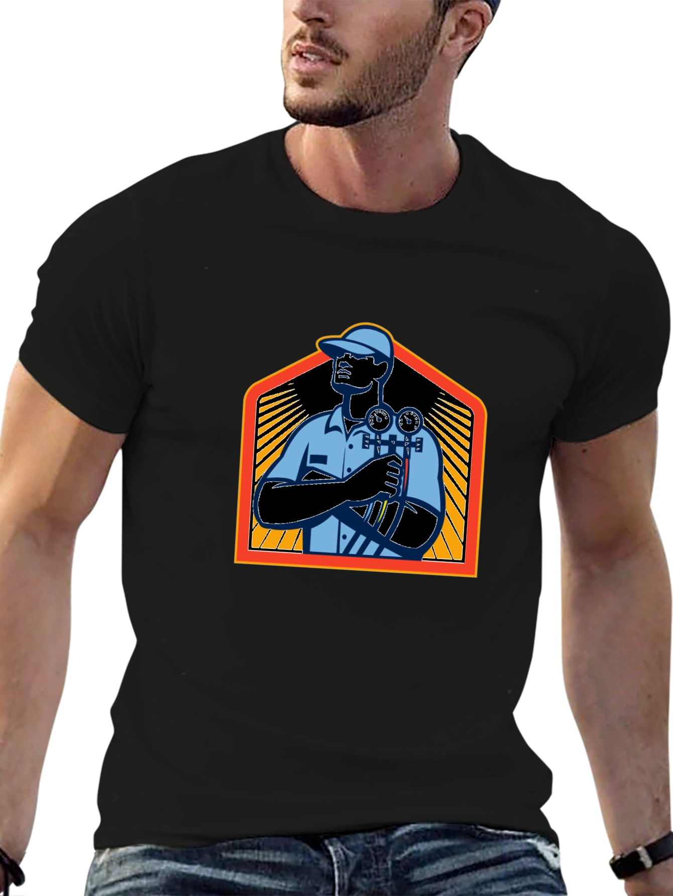 HVAC Technician T-Shirt - Cool Graphic Tee