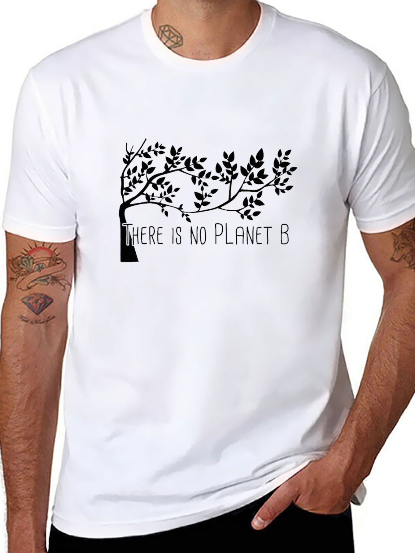 Eco-Friendly No Planet B Black T-Shirt
