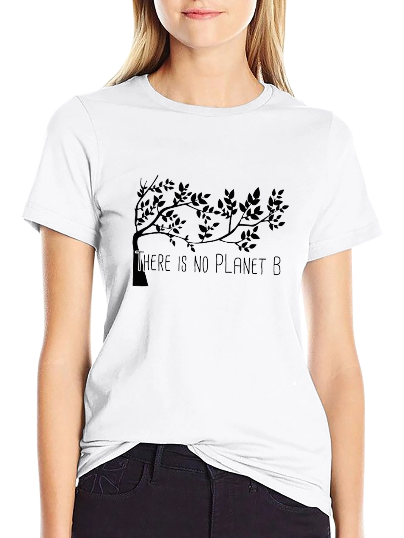 Eco-Friendly No Planet B Black T-Shirt