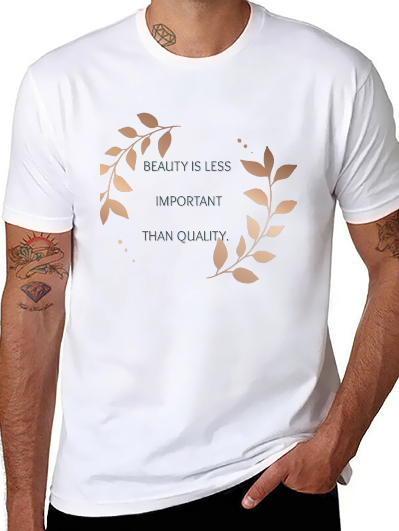 Stylish Black T-Shirt - Beauty & Quality Design