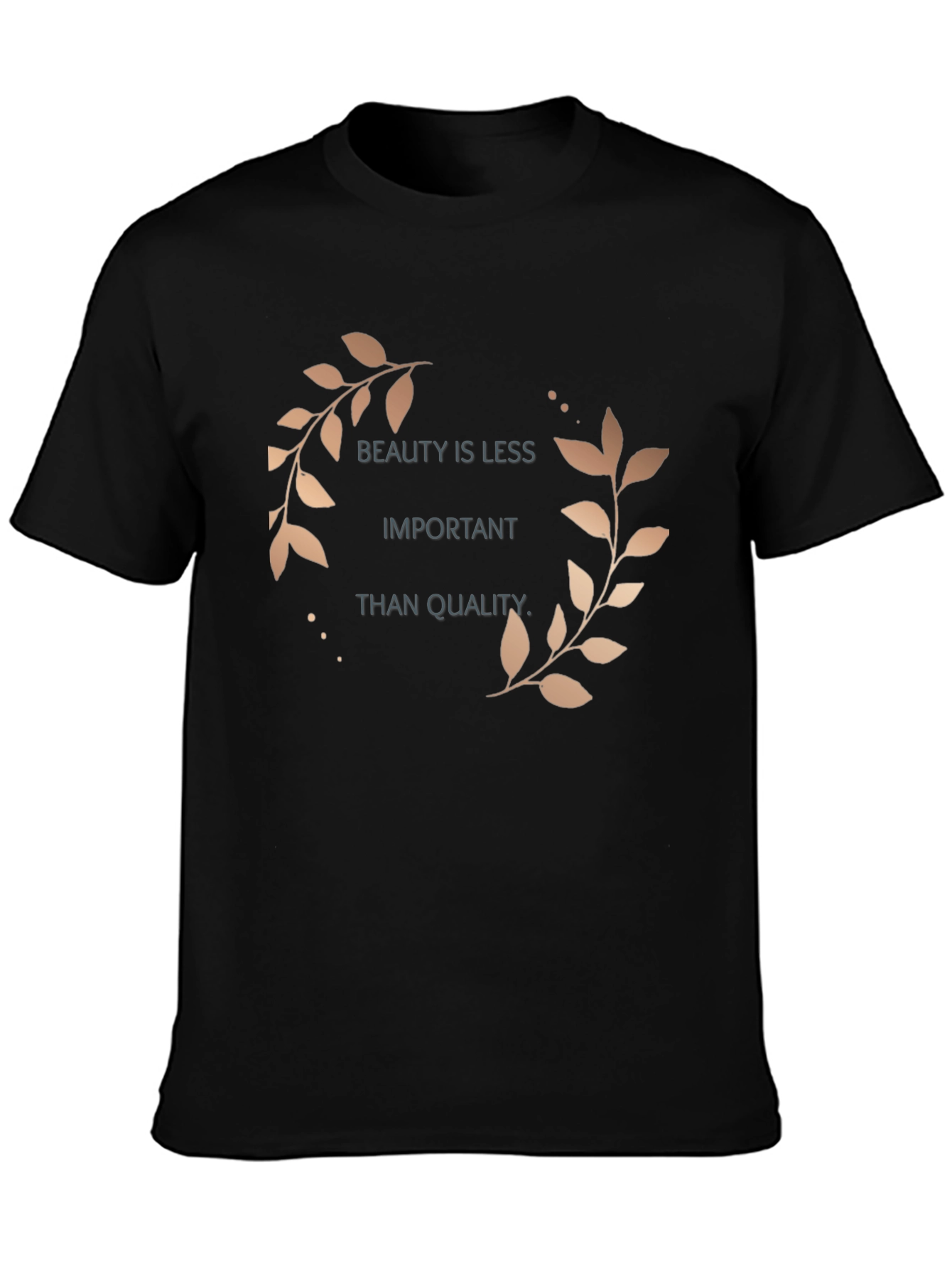 Stylish Black T-Shirt - Beauty & Quality Design