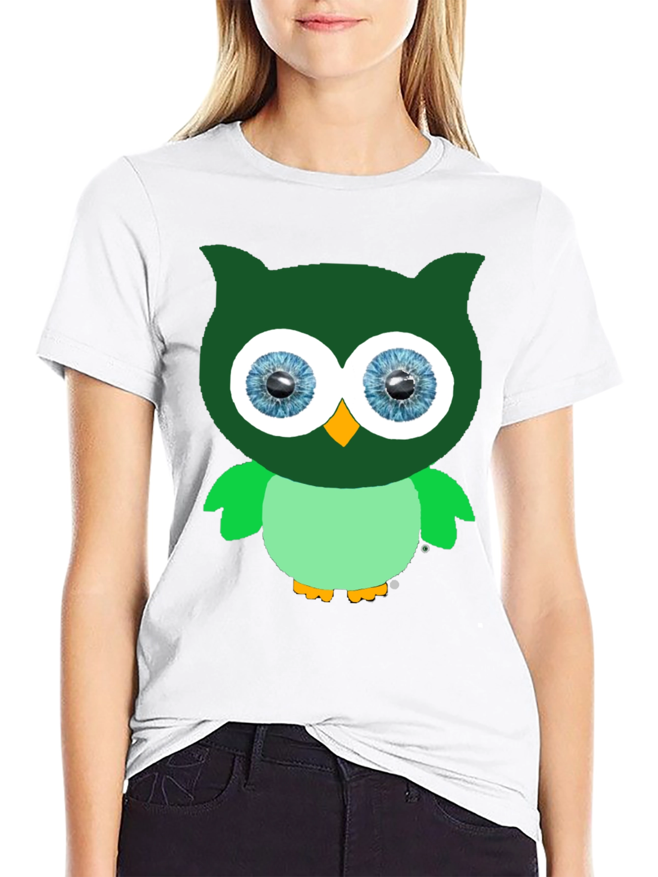 Owl Graphic Tee - Unique Design Soft Cotton Blend
