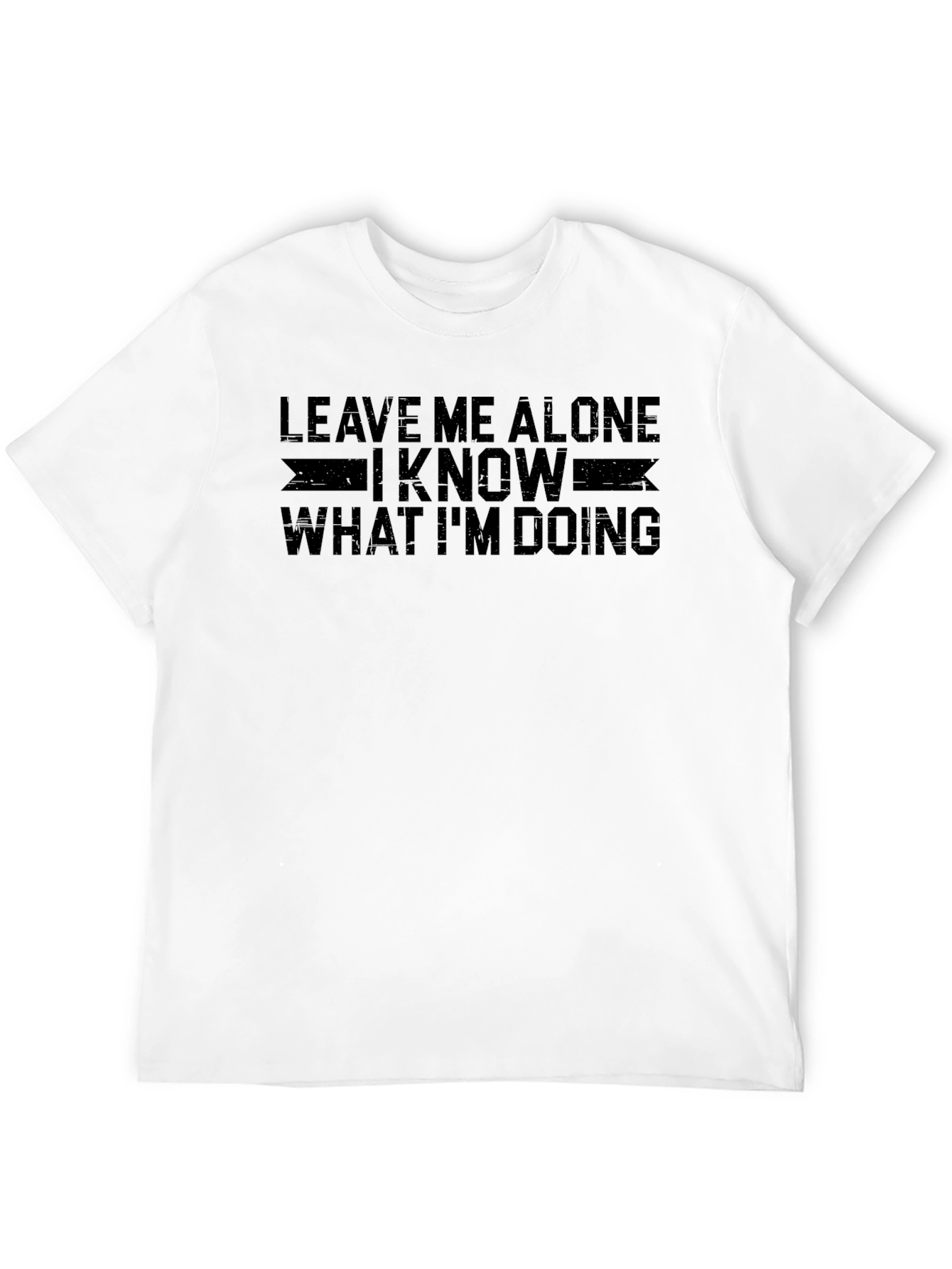 Leave Me Alone Graphic Tee - Soft Cotton T-Shirt