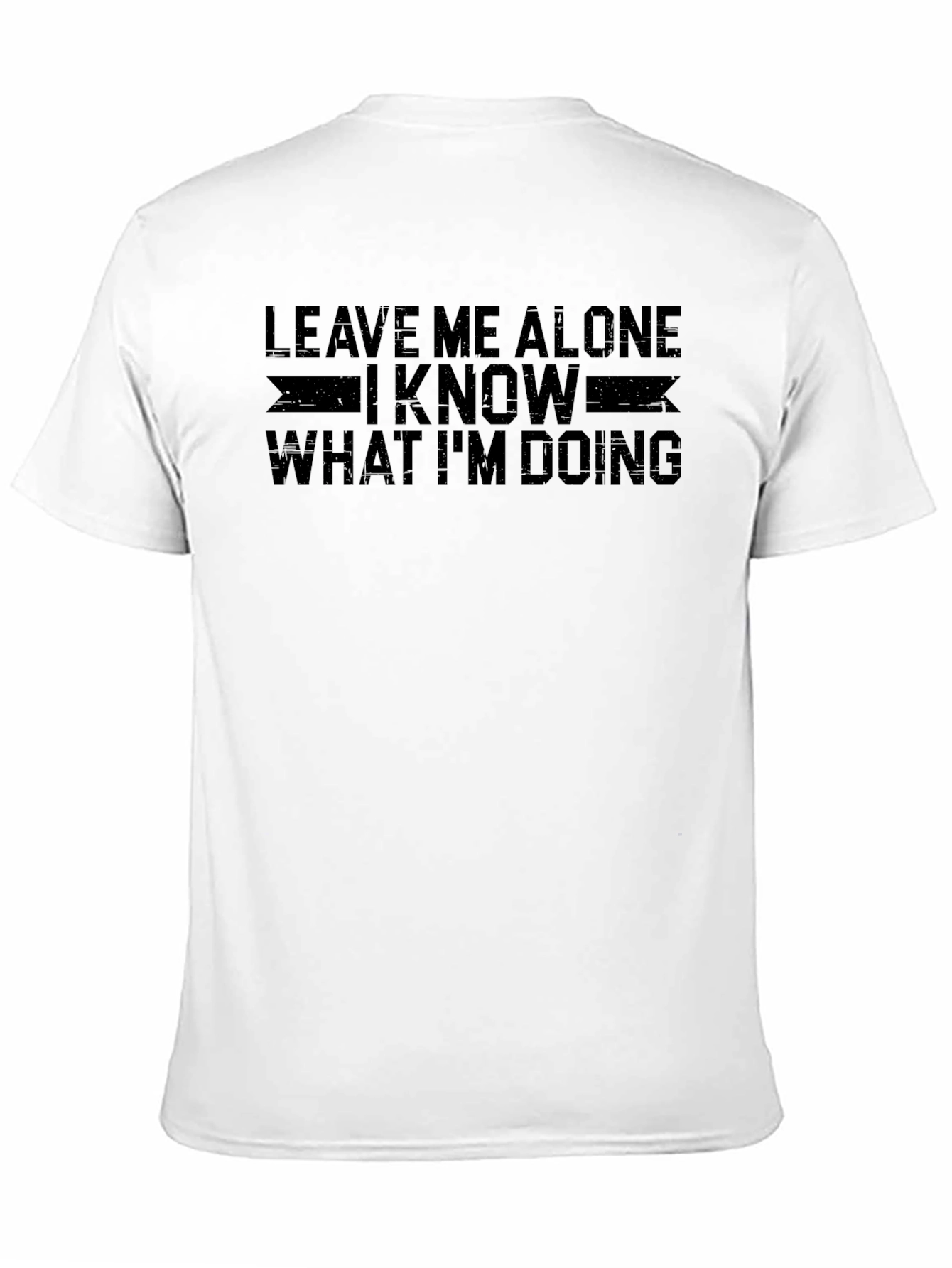 Leave Me Alone Graphic Tee - Soft Cotton T-Shirt