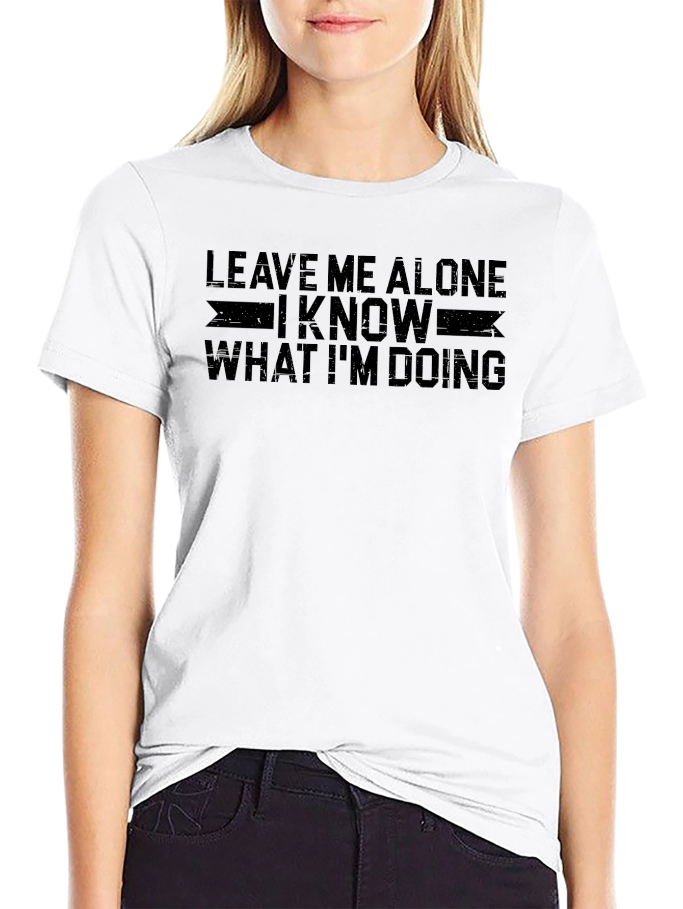 Leave Me Alone Graphic Tee - Soft Cotton T-Shirt