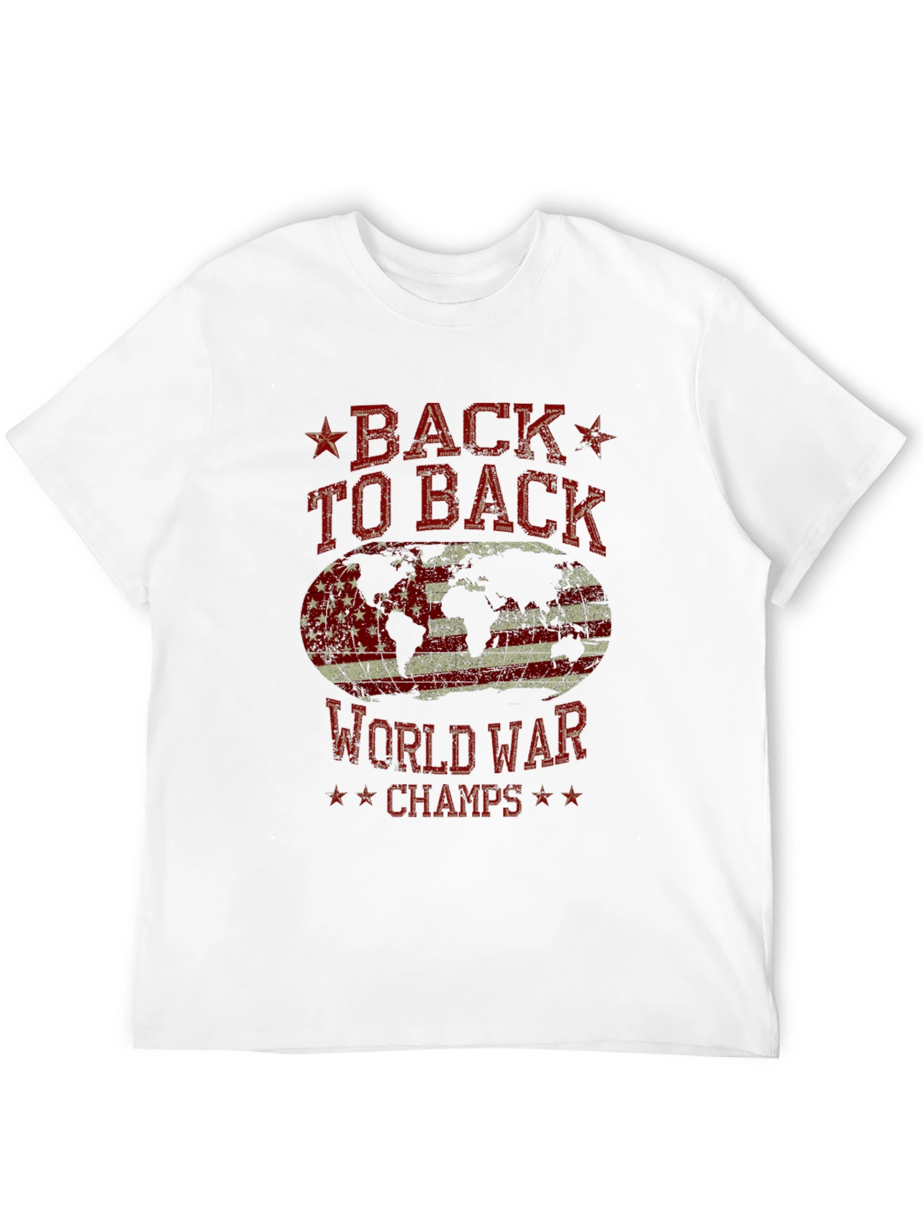 Back to Back World War Champs Graphic Tee