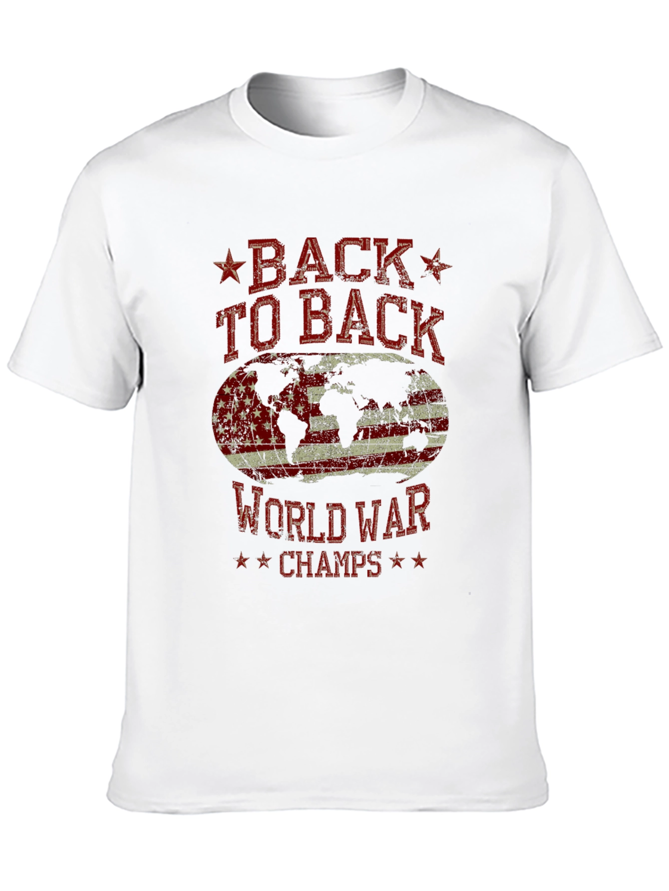 Back to Back World War Champs Graphic Tee