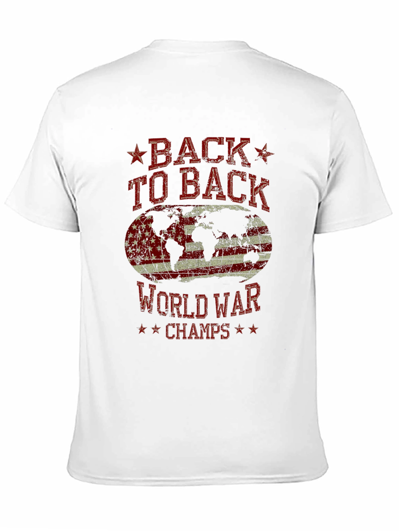 Back to Back World War Champs Graphic Tee