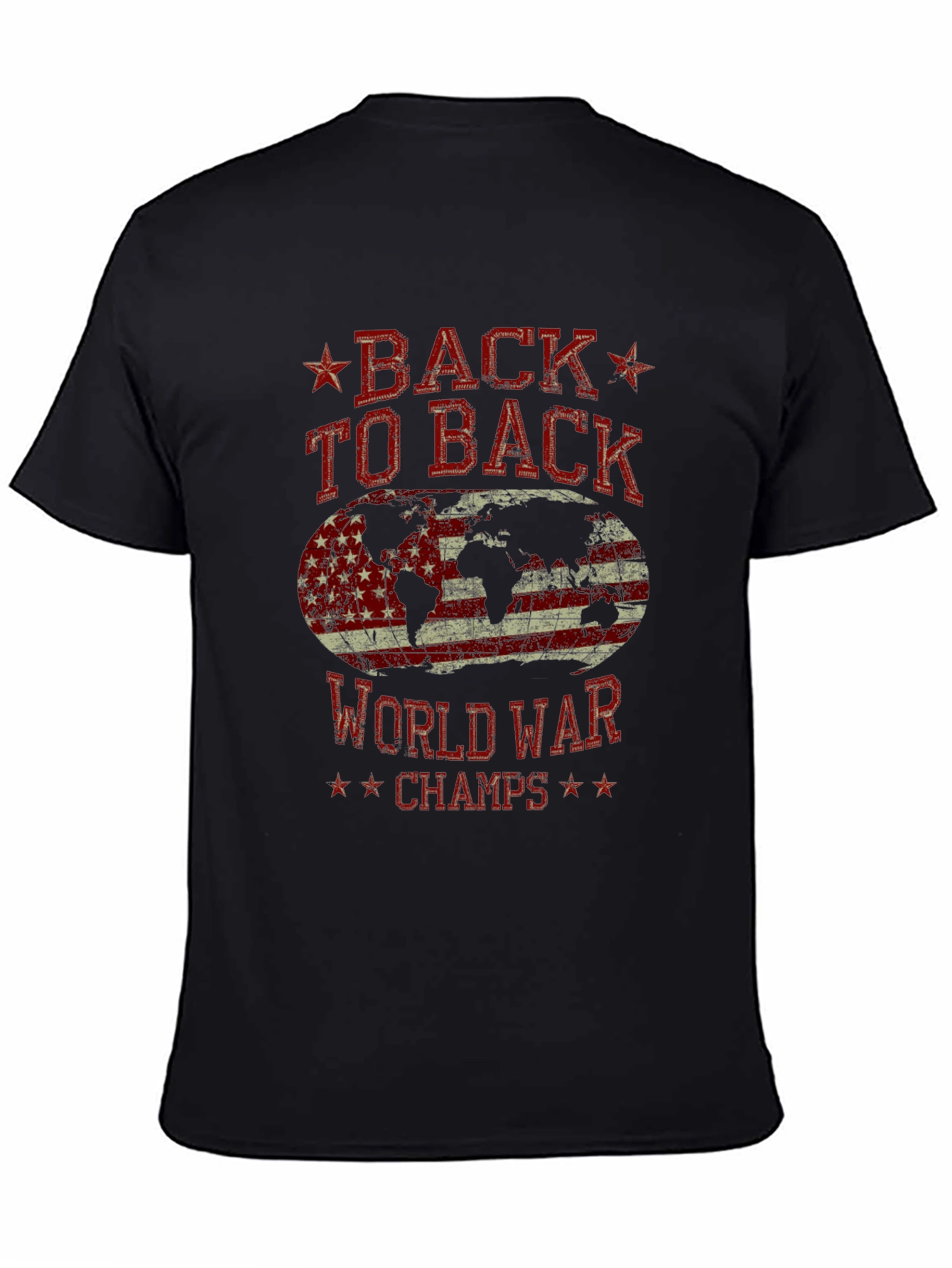 Back to Back World War Champs Graphic Tee